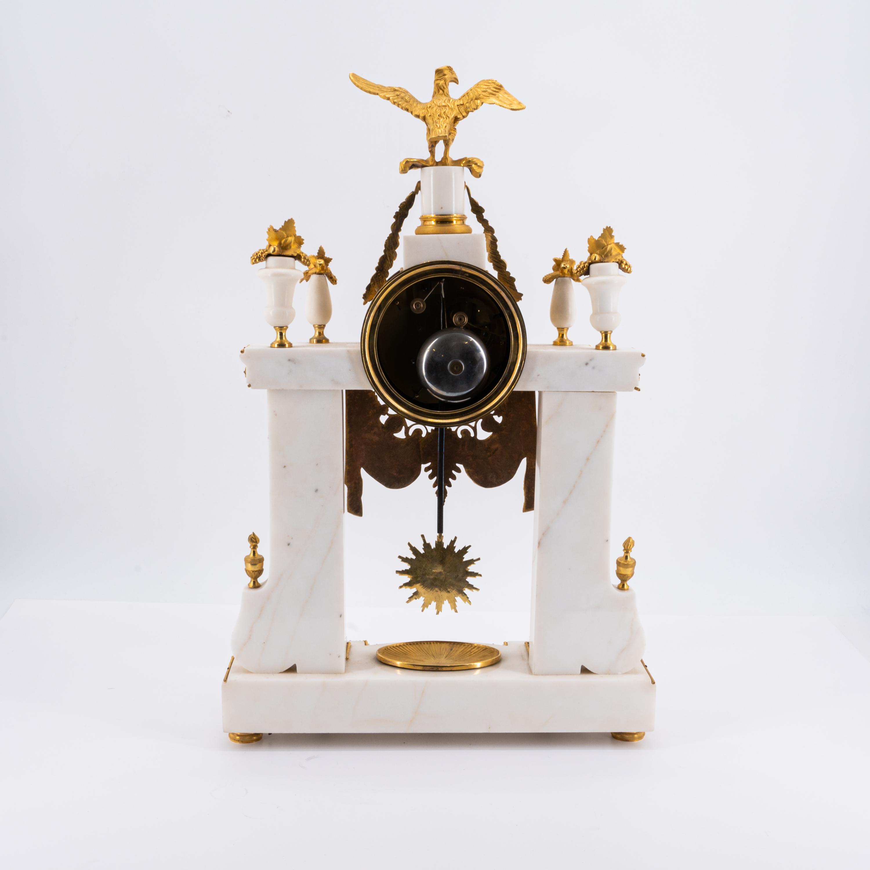 Portal pendulum clock Louis XVI - Image 3 of 4