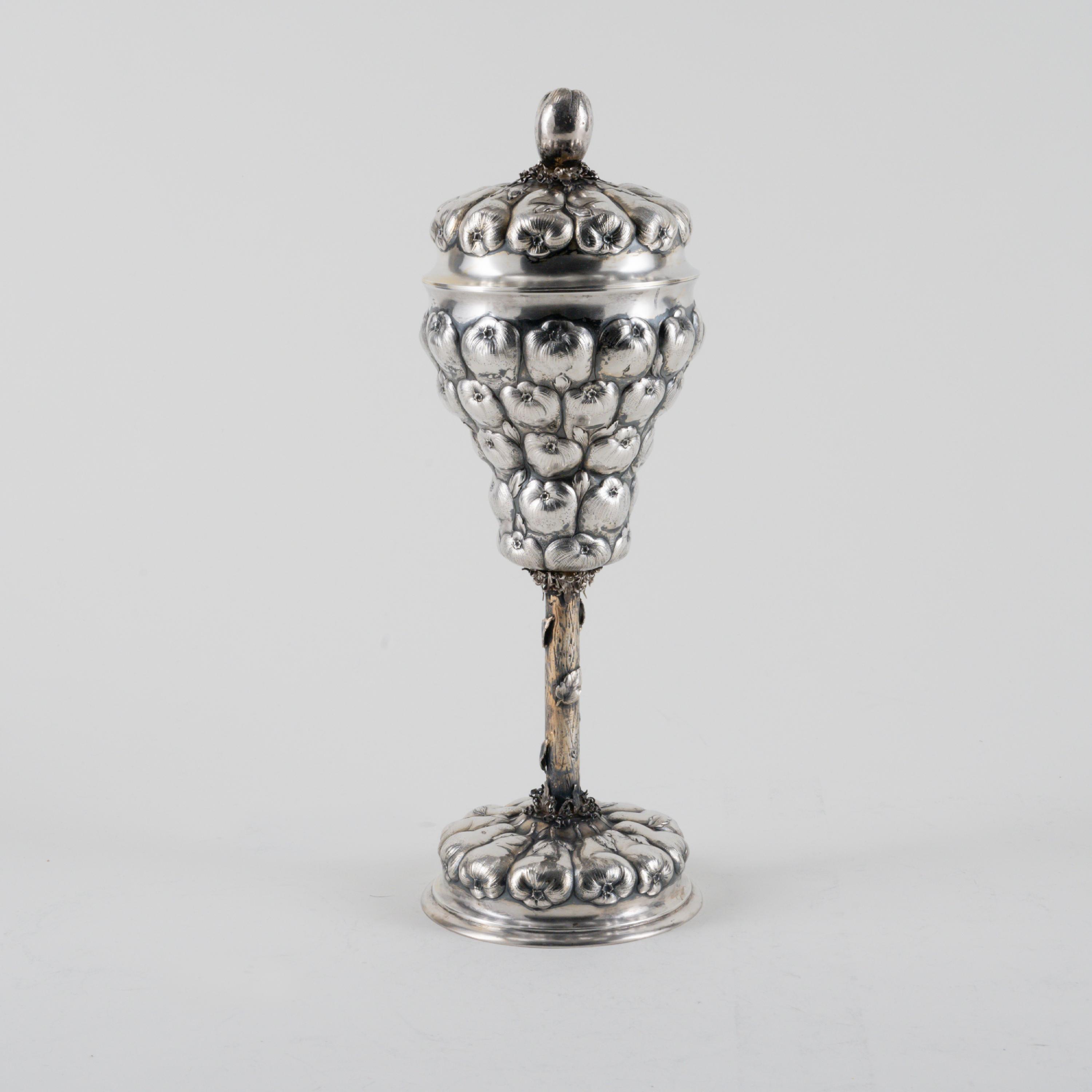 Large Historism Pear Goblet - Image 4 of 6