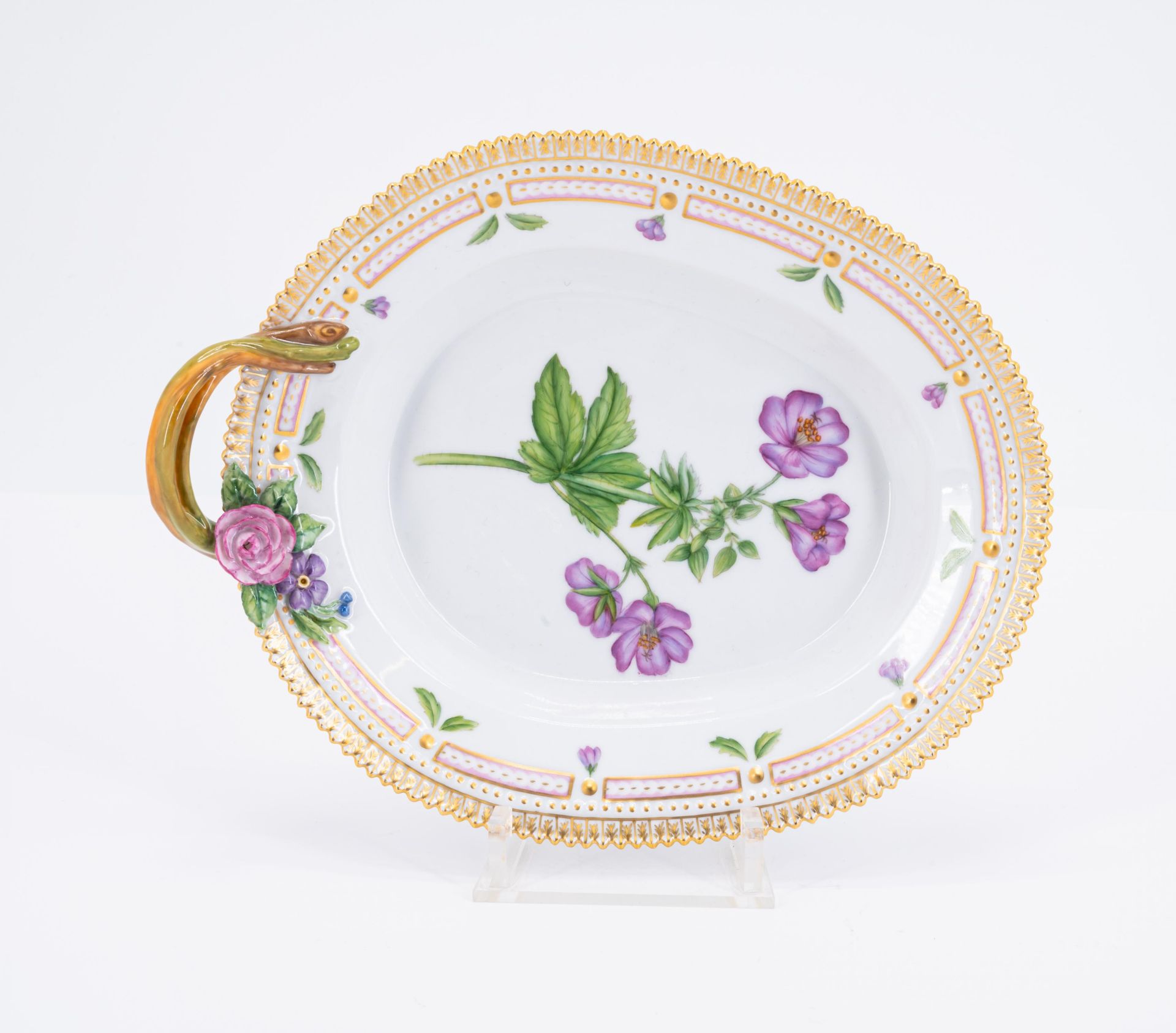 Magnificent "Flora Danica" coffee service for twelve people - Image 22 of 25