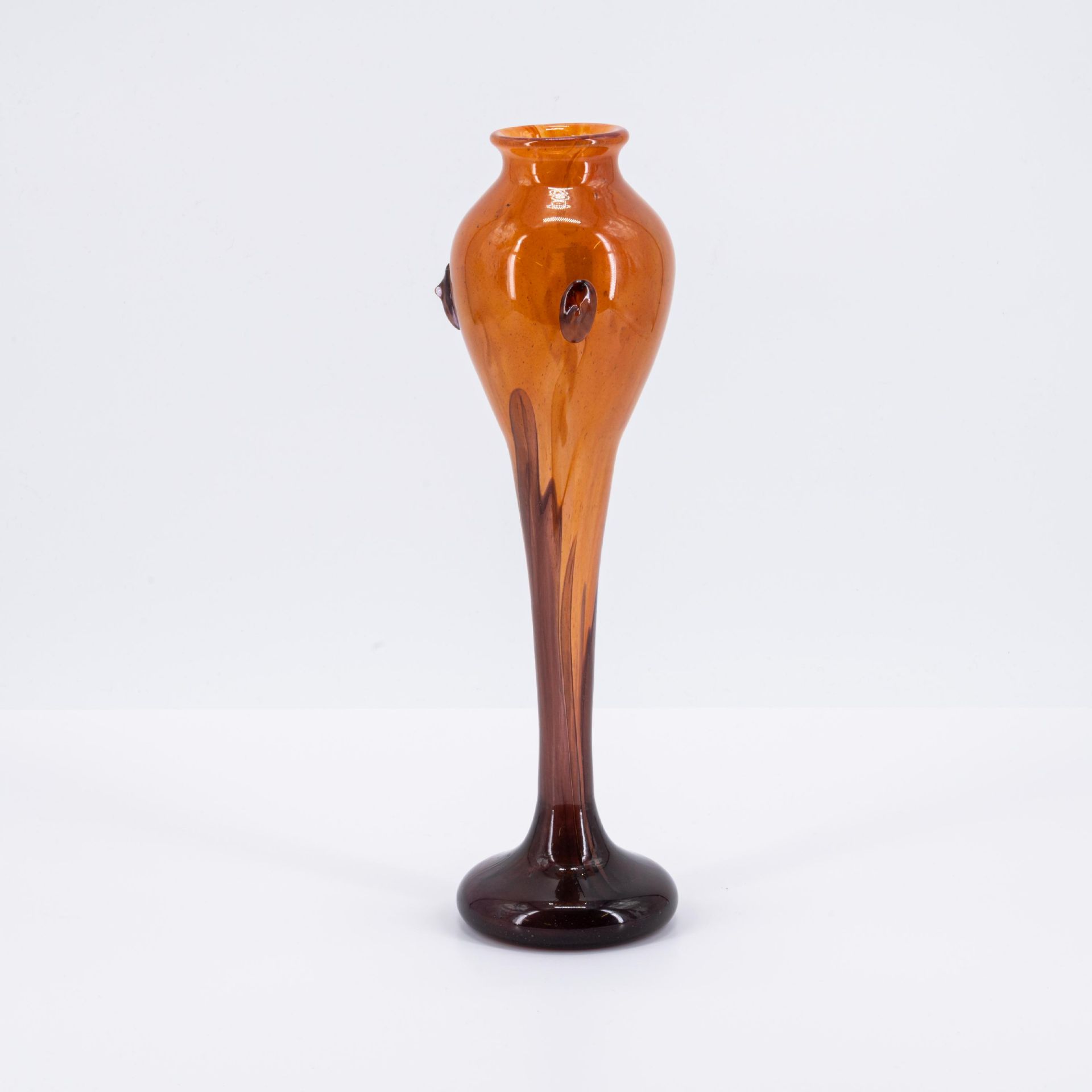 Slim baluster vase with studs - Image 2 of 7