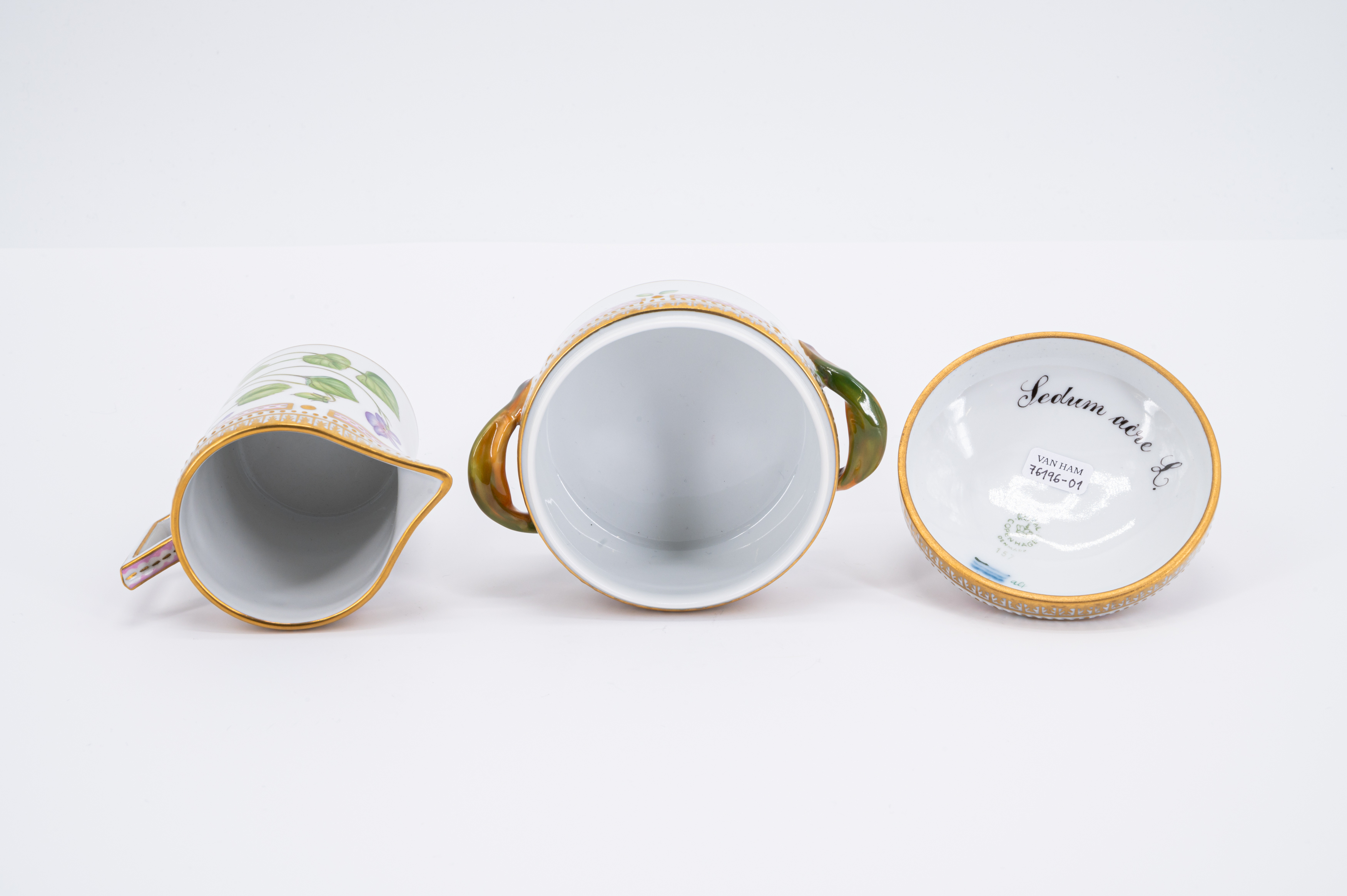 Six coffee sets "Flora Danica" - Image 16 of 17