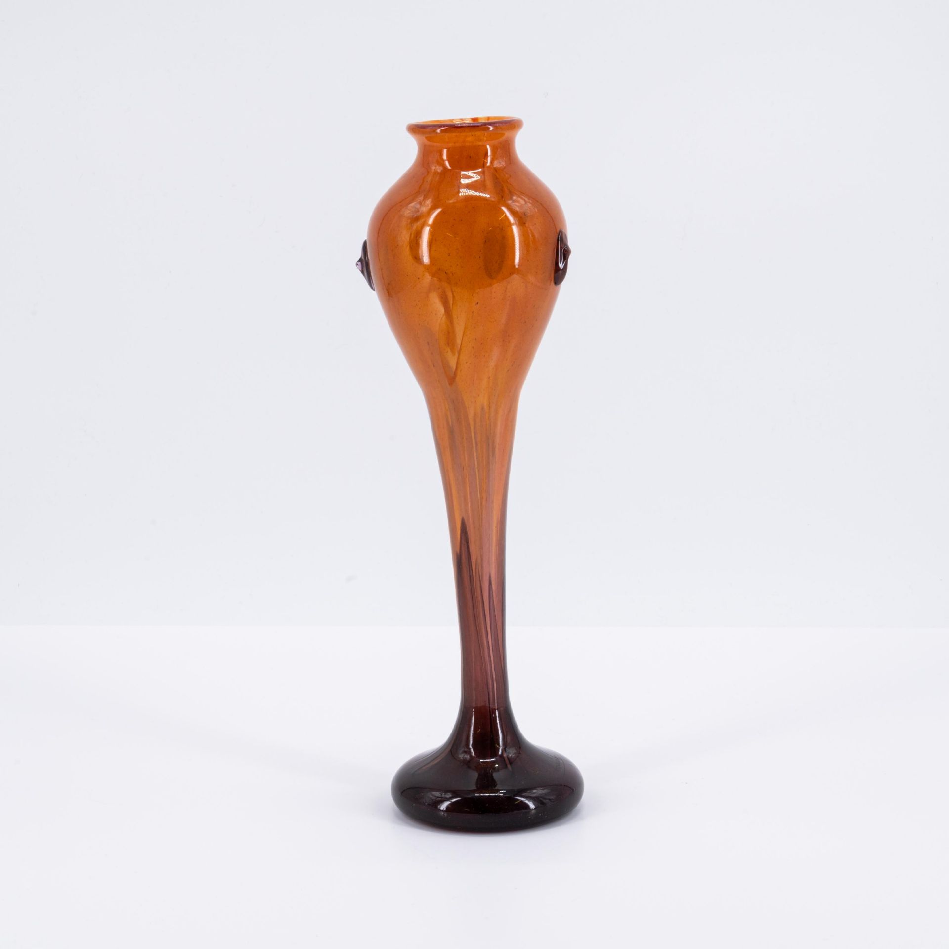 Slim baluster vase with studs - Image 3 of 7