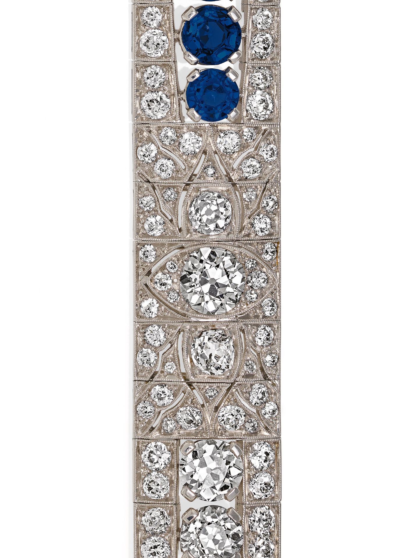 Diamond Sapphire Bracelet - Image 2 of 4