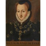 Italienische Schule: Porträt der Maria Stuart