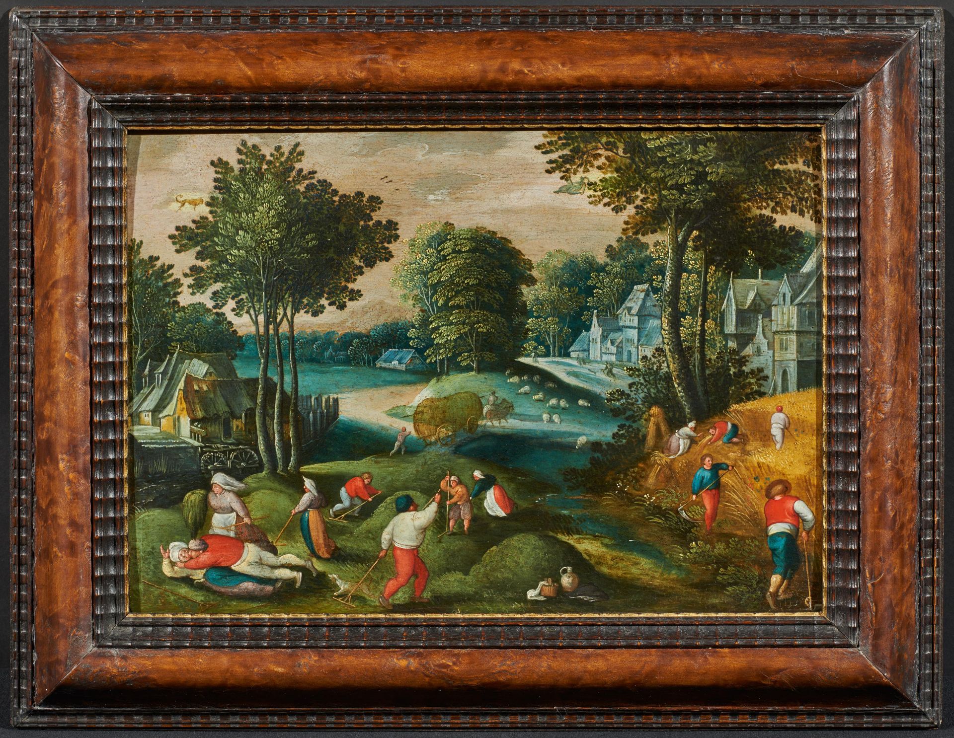 Pieter Brueghel d.J. - Follower: Allegory of Summer - Image 2 of 4
