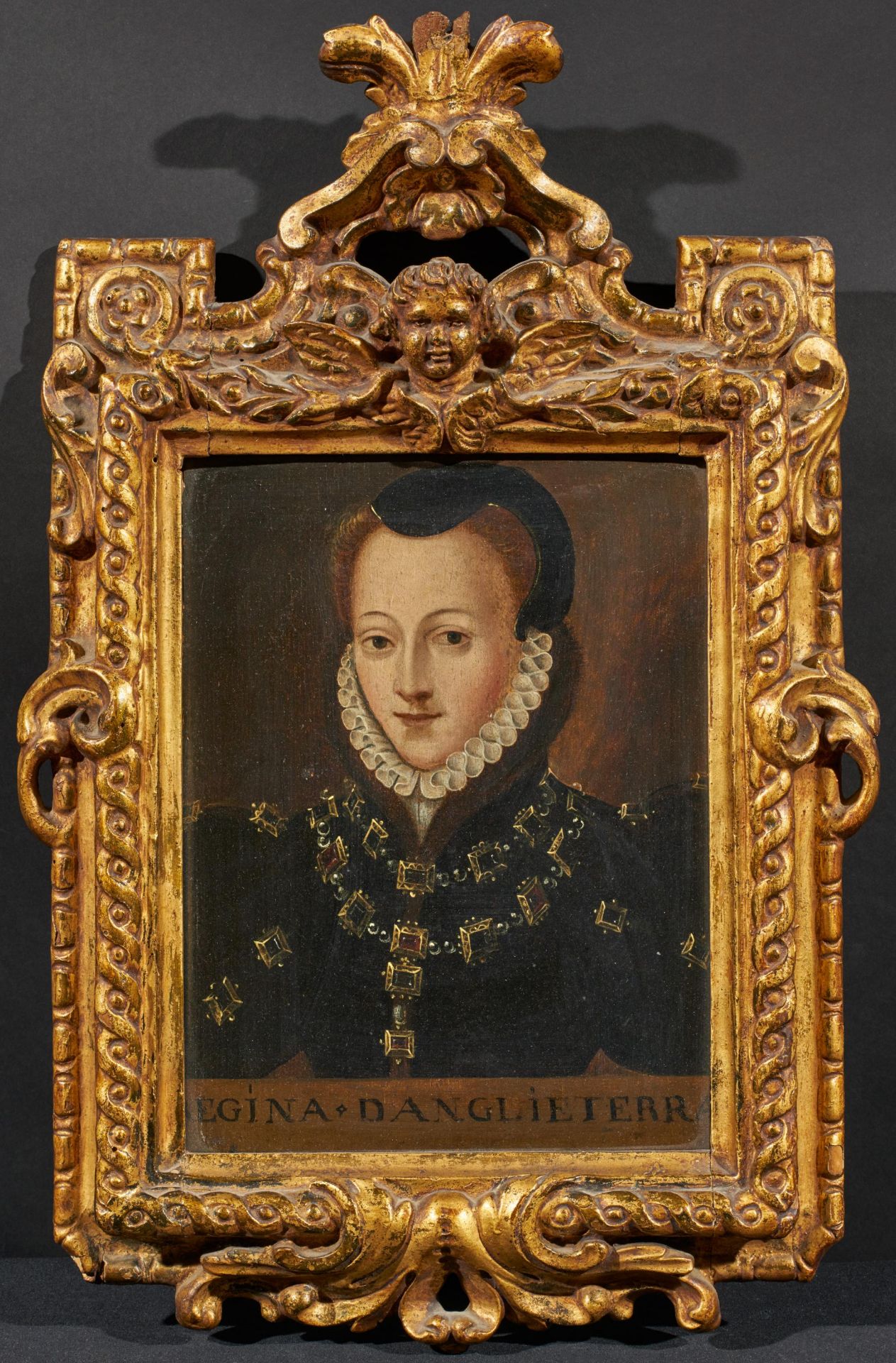 Italian School: Portrait of Mary Stuart - Image 2 of 4