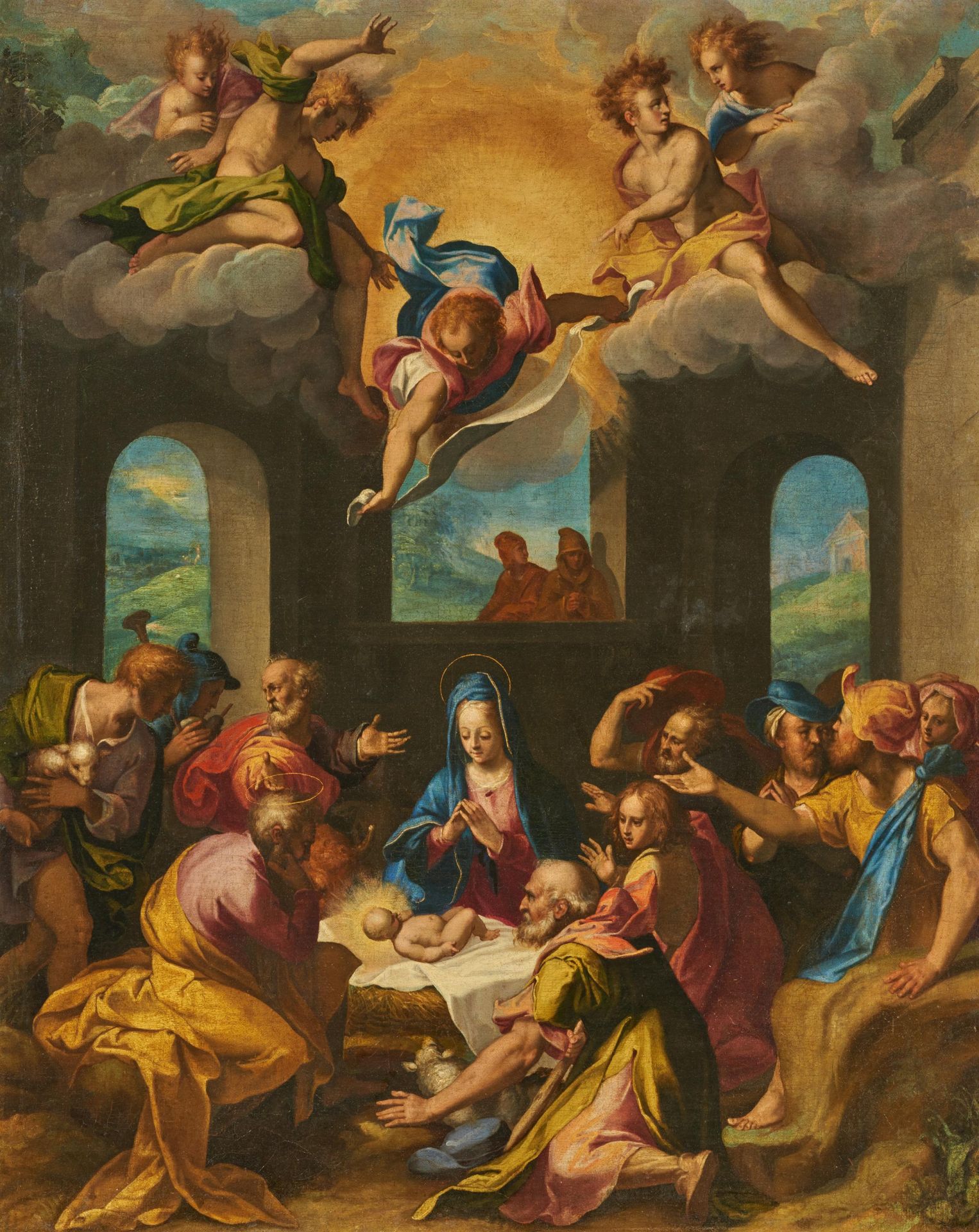 Italian School: Adoration of the Shepherds
