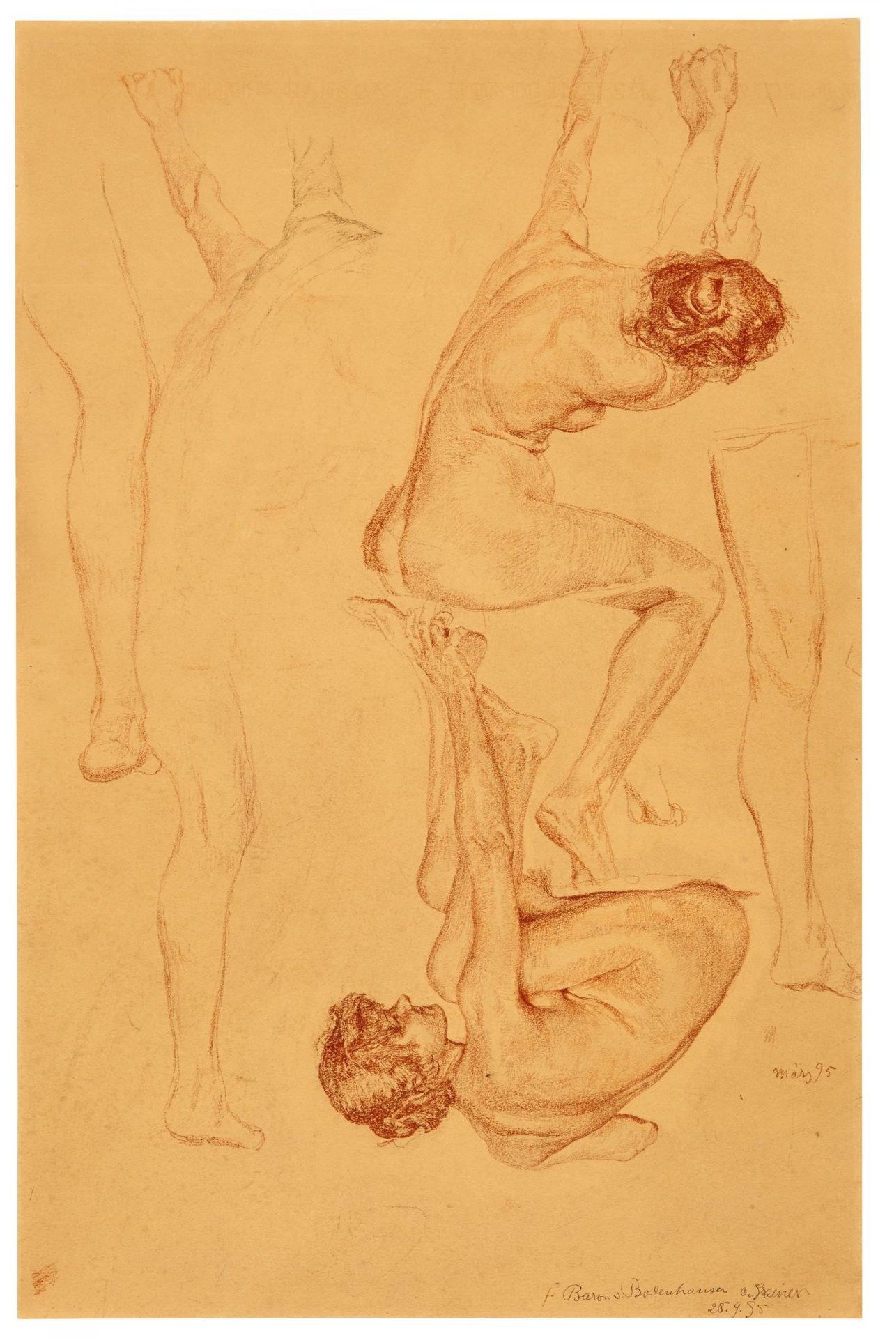 Otto Greiner: Nude Studies of a Young Woman