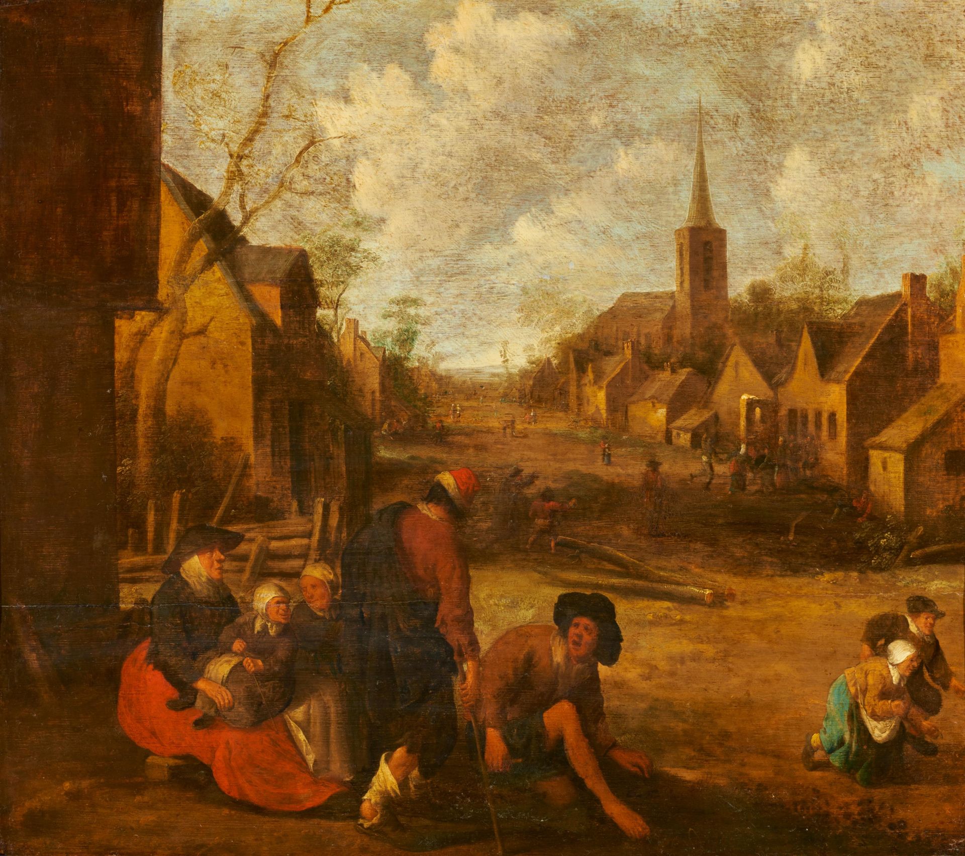 Cornelis Droochsloot: Dutch Village