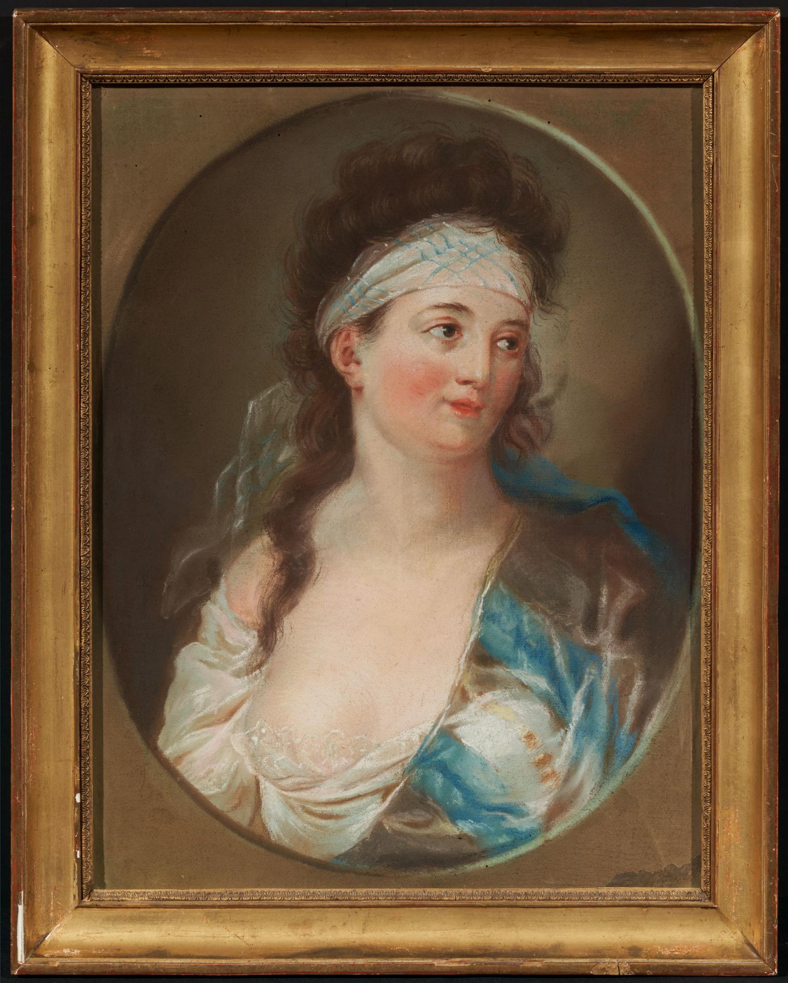 Anna Dorothea Therbusch: Portrait of a Lady (the Dancer Anna Frederica Heinel?) - Image 2 of 4