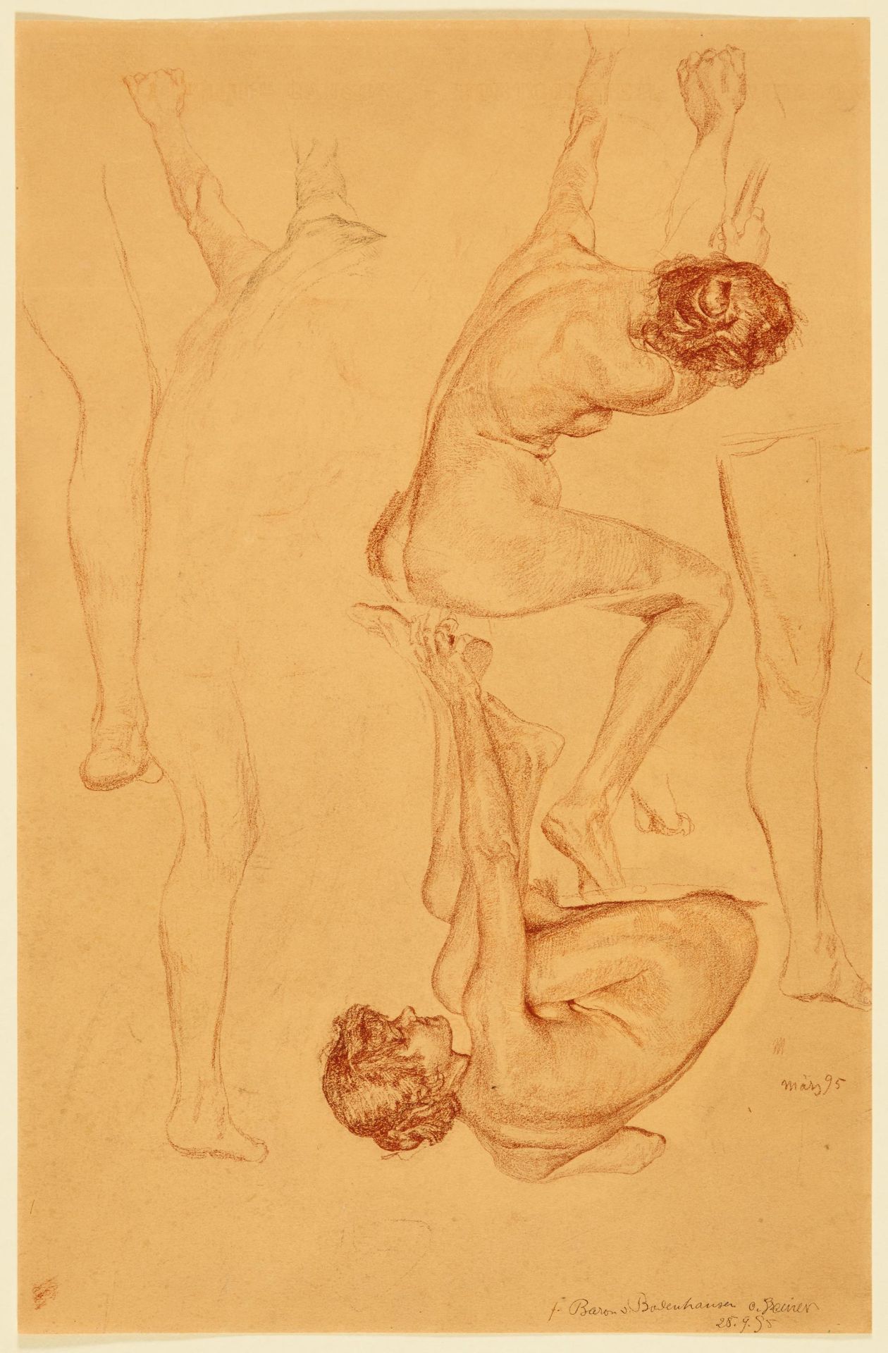 Otto Greiner: Nude Studies of a Young Woman - Image 2 of 3