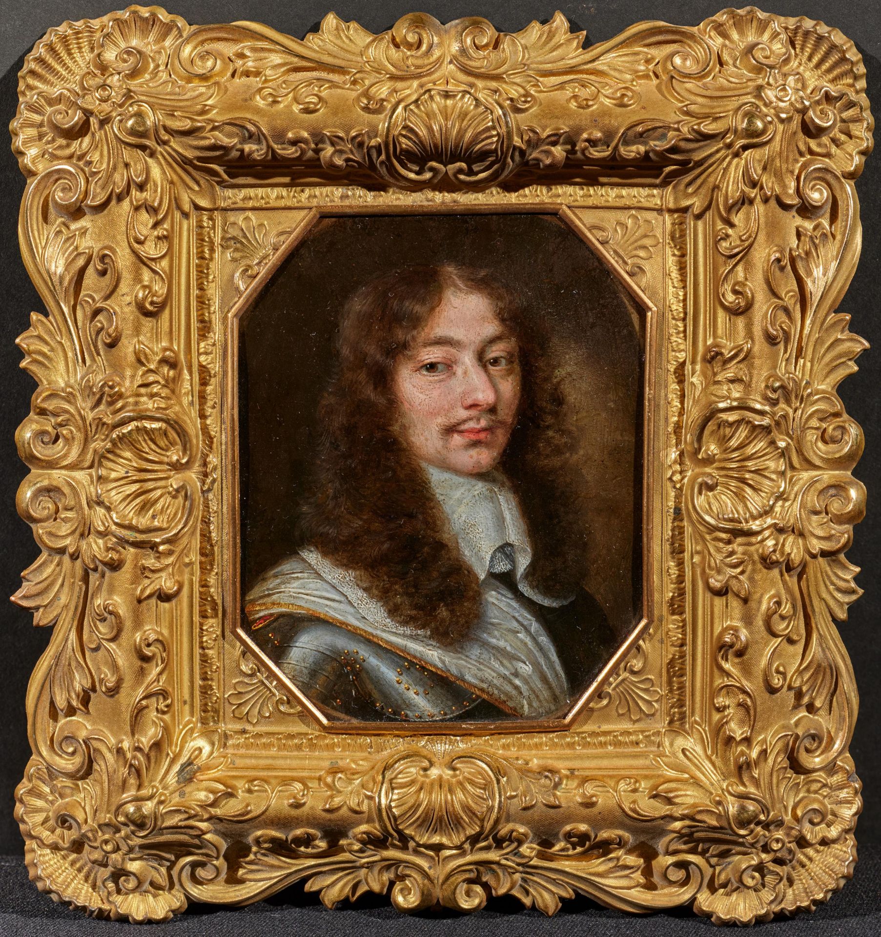 Dutch School: Portrait of an Elegant Young Gentlemen - Image 2 of 3