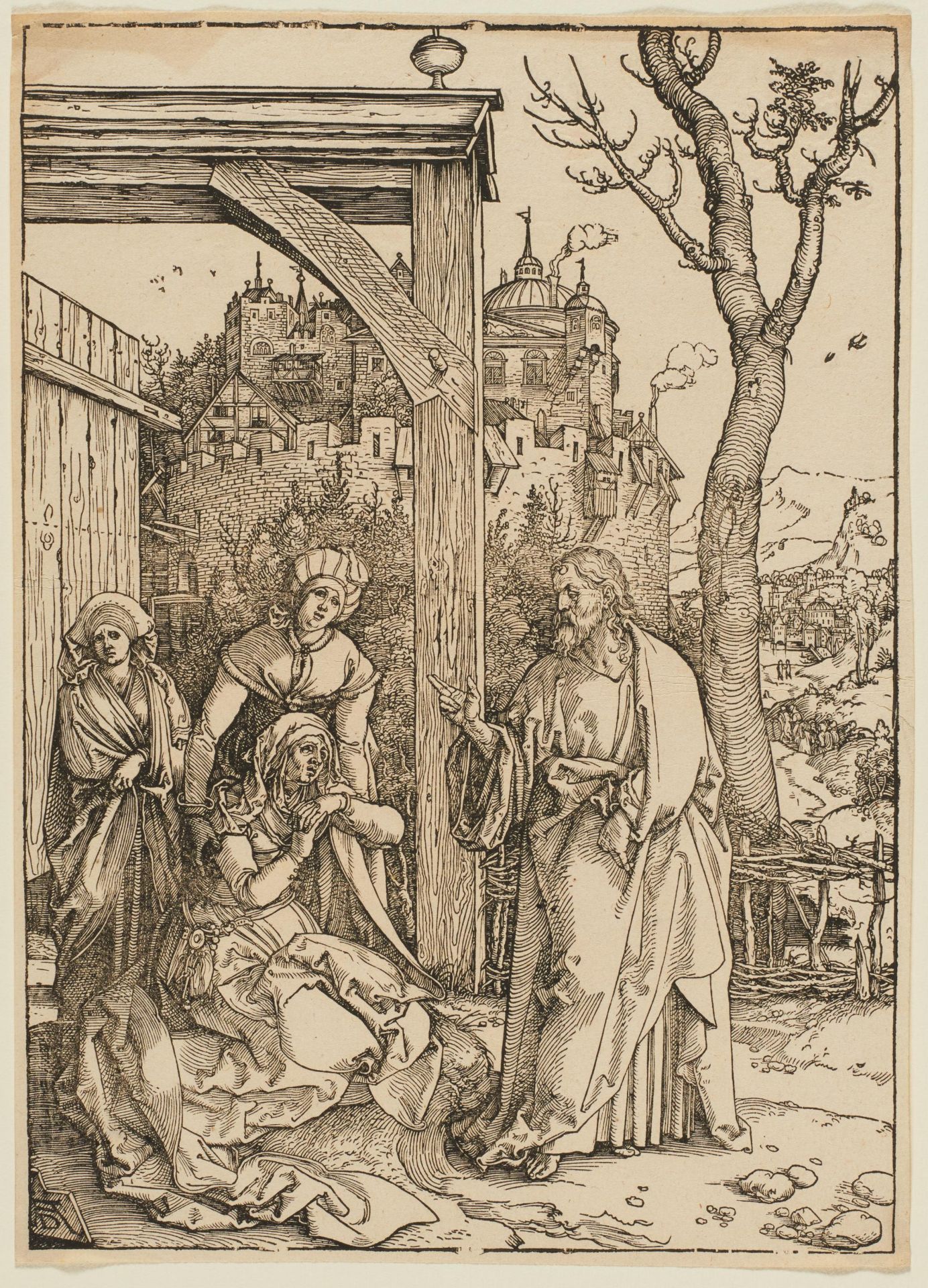 Albrecht Dürer: Christ's Farewell to His Mother - Image 2 of 5