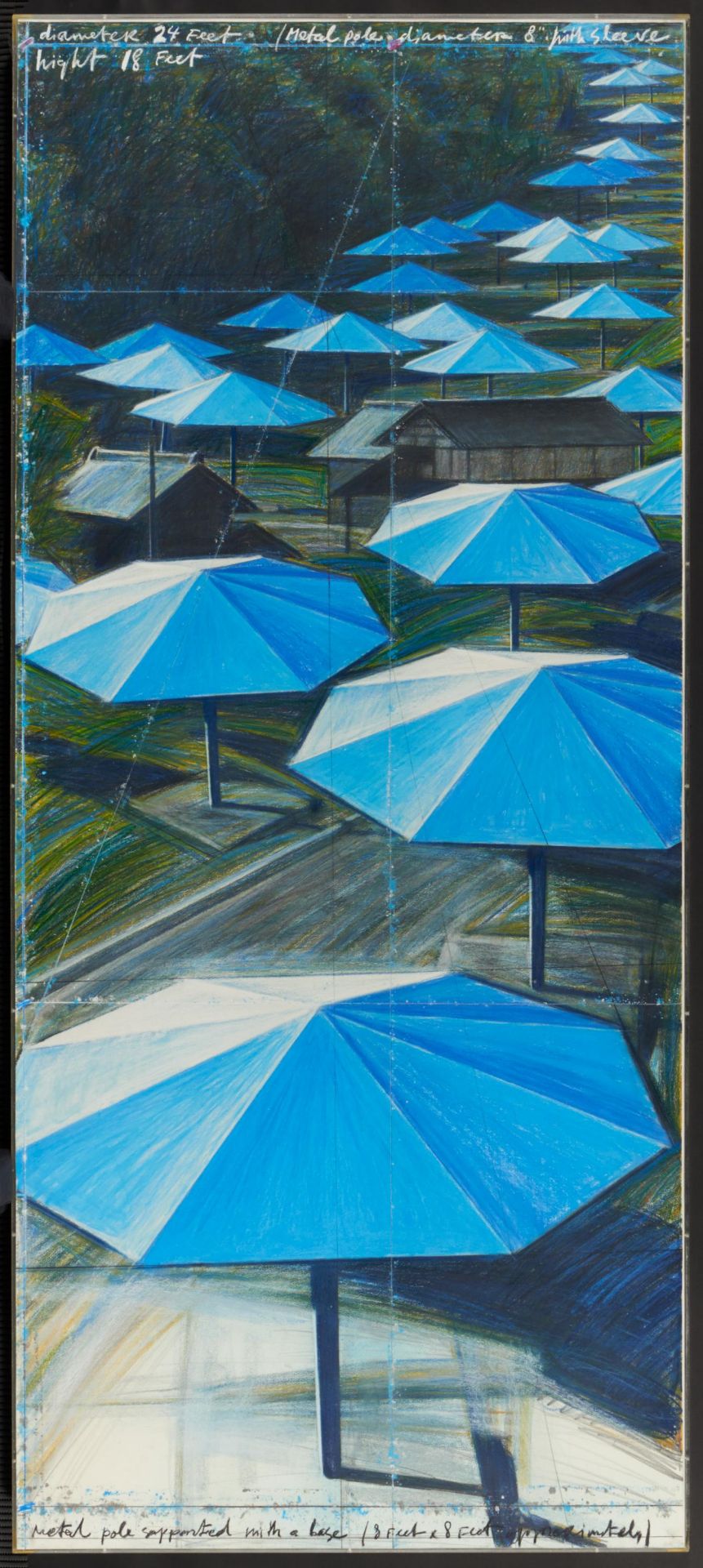 Christo: The Umbrellas (Joint Project for Japan and USA) - Image 6 of 8