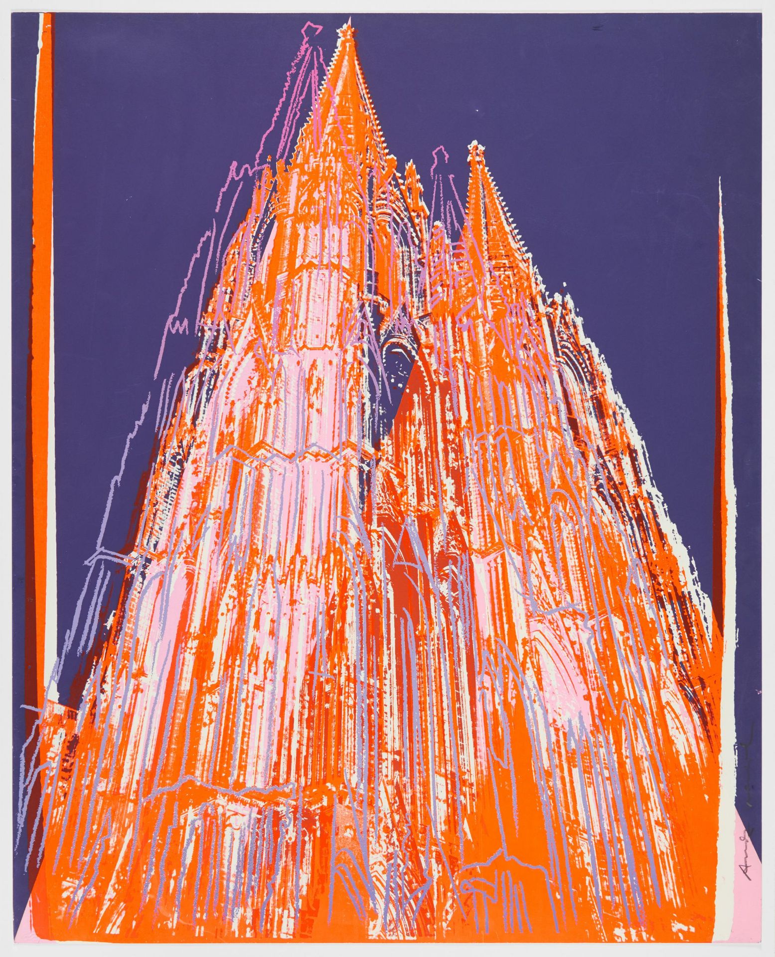 Andy Warhol: Cologne Cathedral - Image 2 of 4