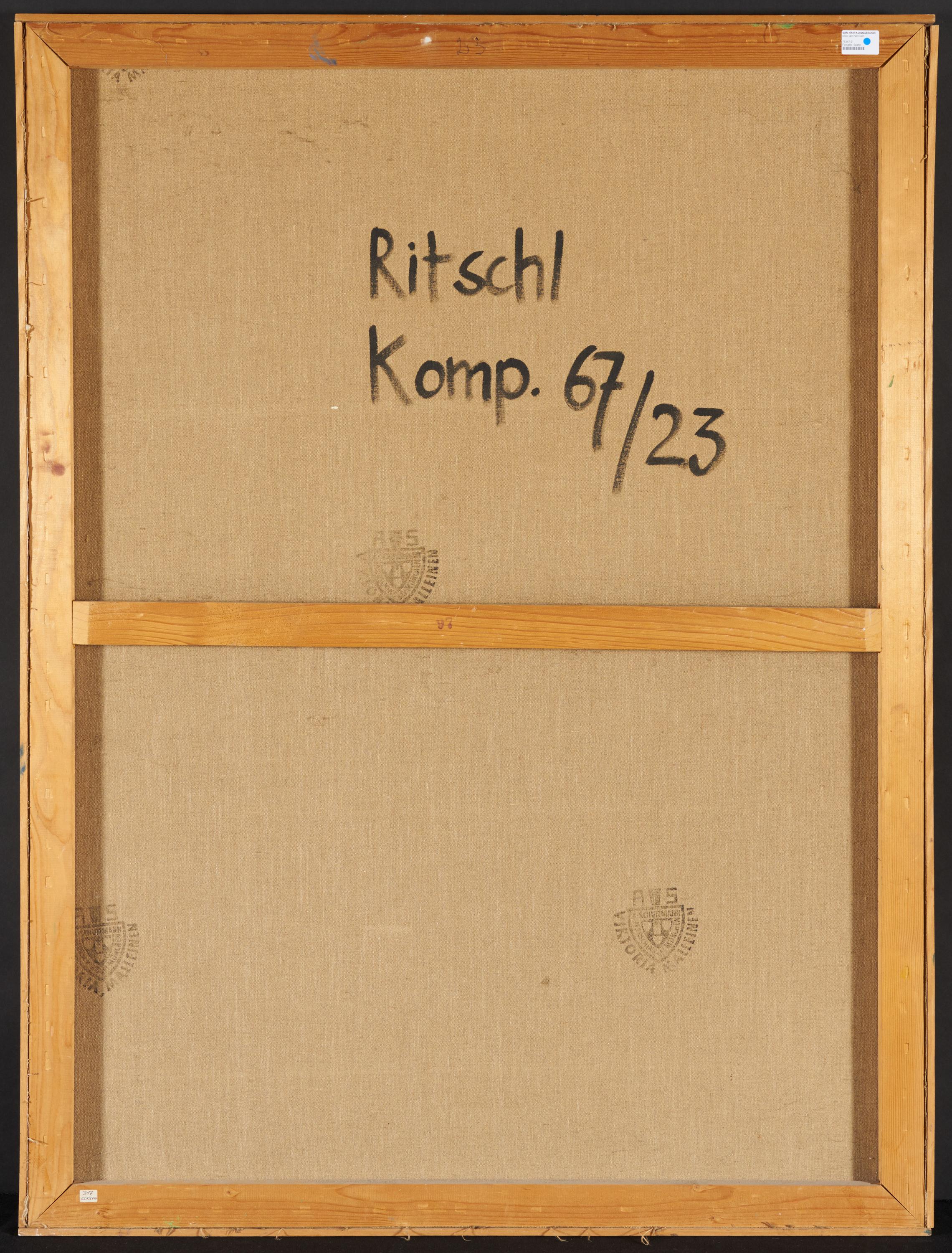 Otto Ritschl: "Komposition 1967/23" - Image 3 of 4