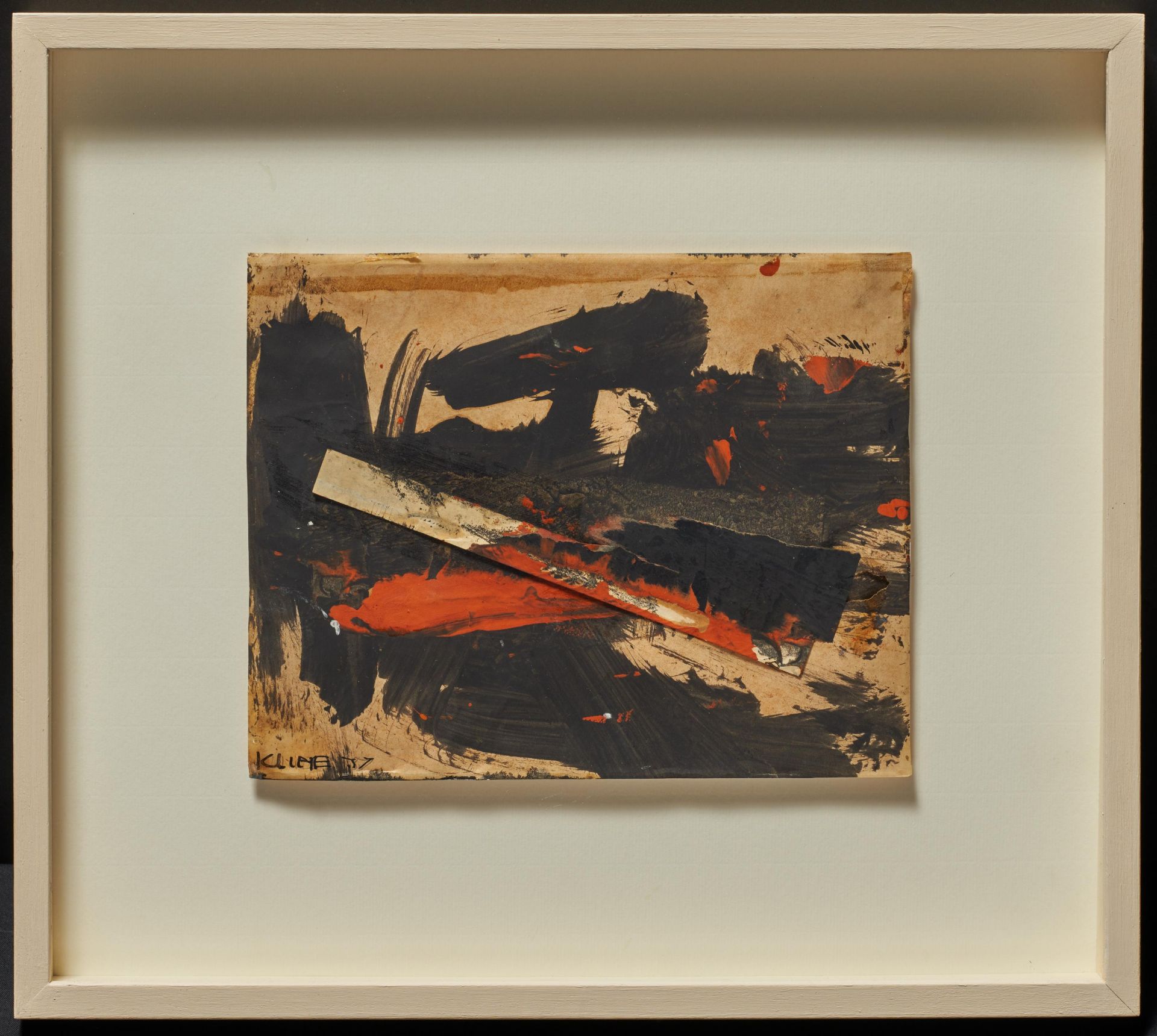 Franz Josef Kline: Ohne Titel - Bild 2 aus 4