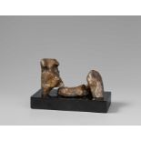 Henry Moore: Three Piece Reclining Figure: Maquette Nr 1