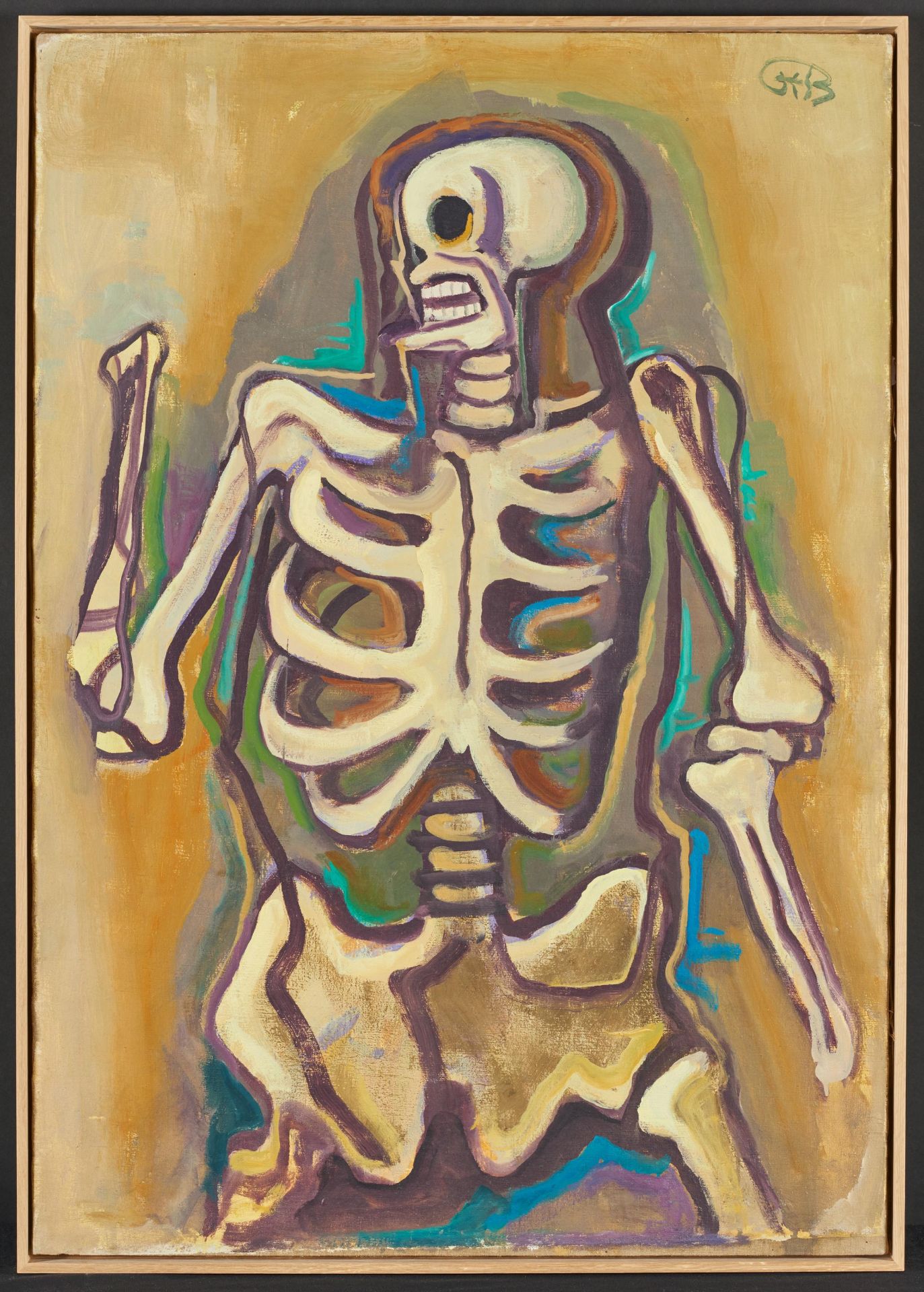 Karl Hofer: Das Skelett - Image 2 of 4