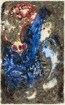Marc Chagall: Le coq et les deux visages