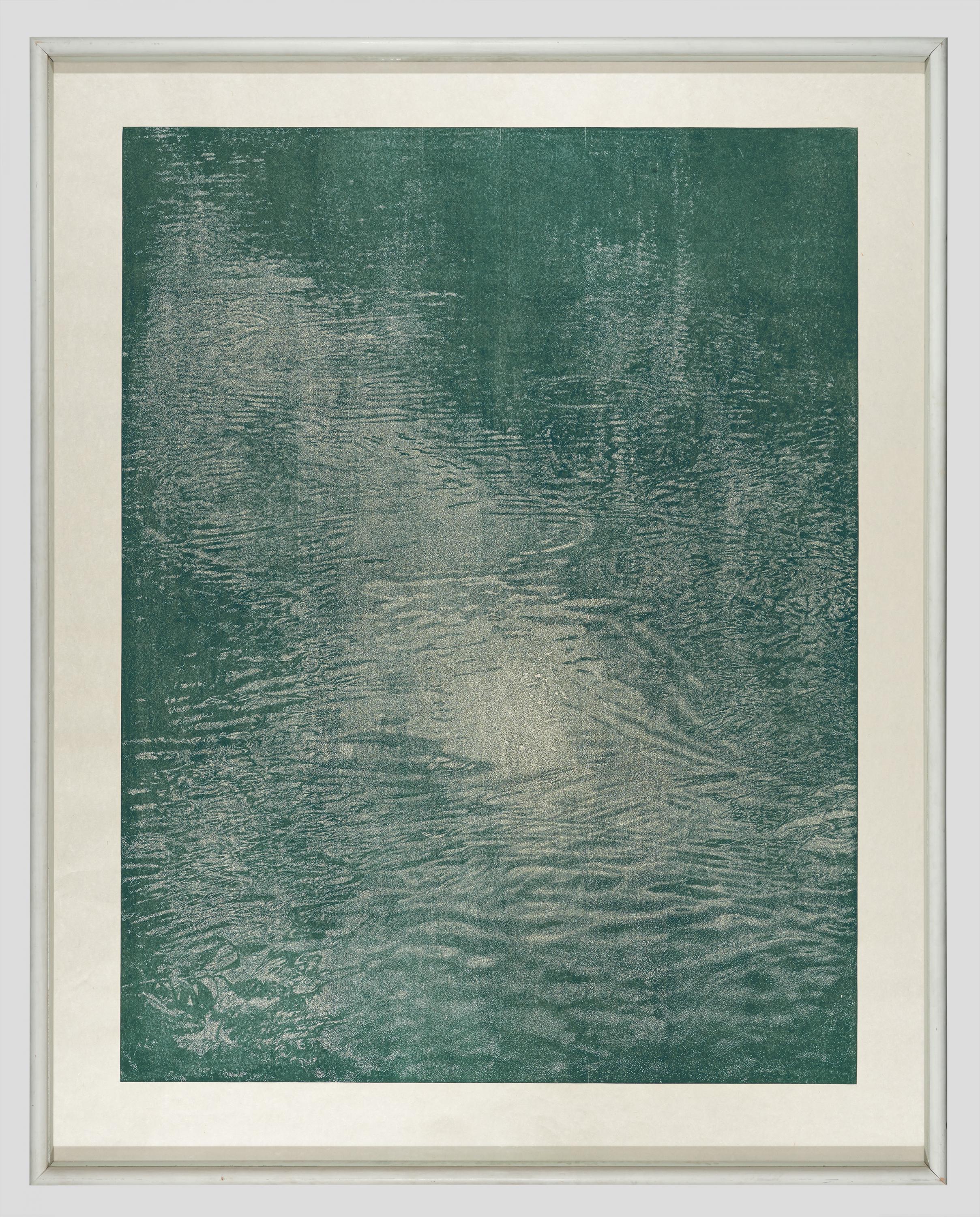 Franz Gertsch: Schwarzwasser/Schwarzwasser I (Petrol) - Image 2 of 4