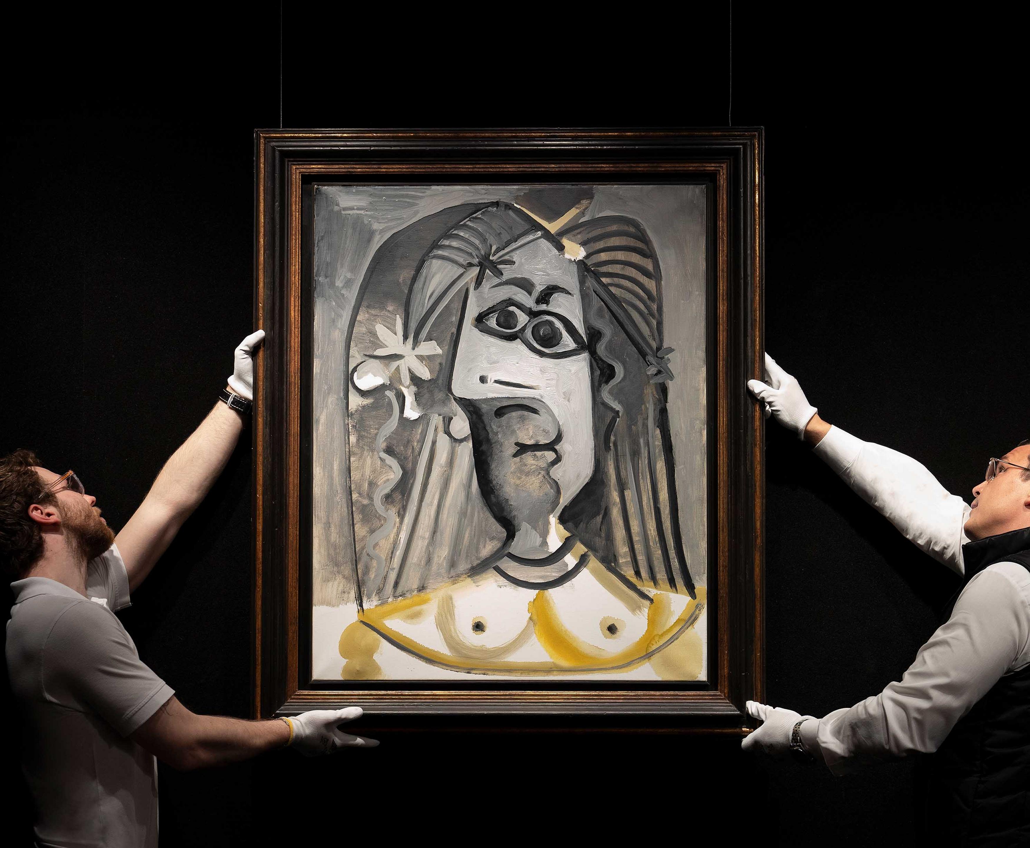 Pablo Picasso: Buste de femme - Image 4 of 9