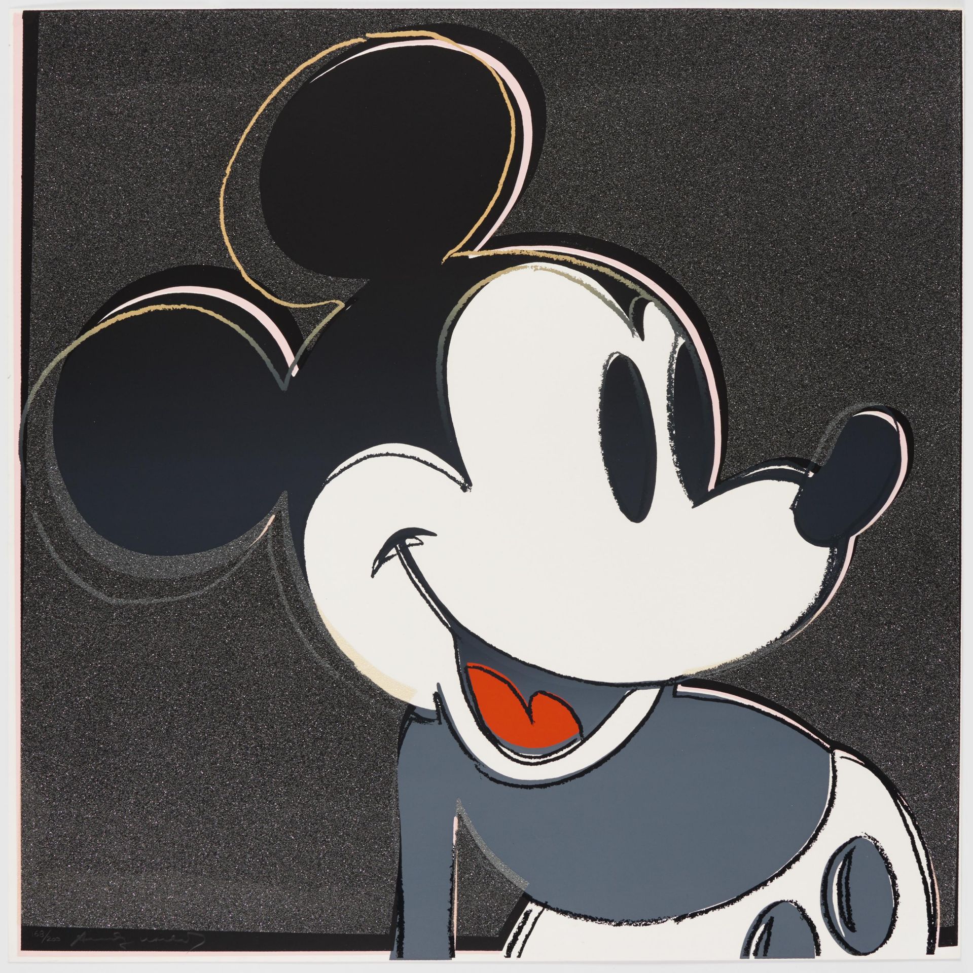 Andy Warhol: Mickey Mouse. Aus: Myths - Bild 2 aus 4