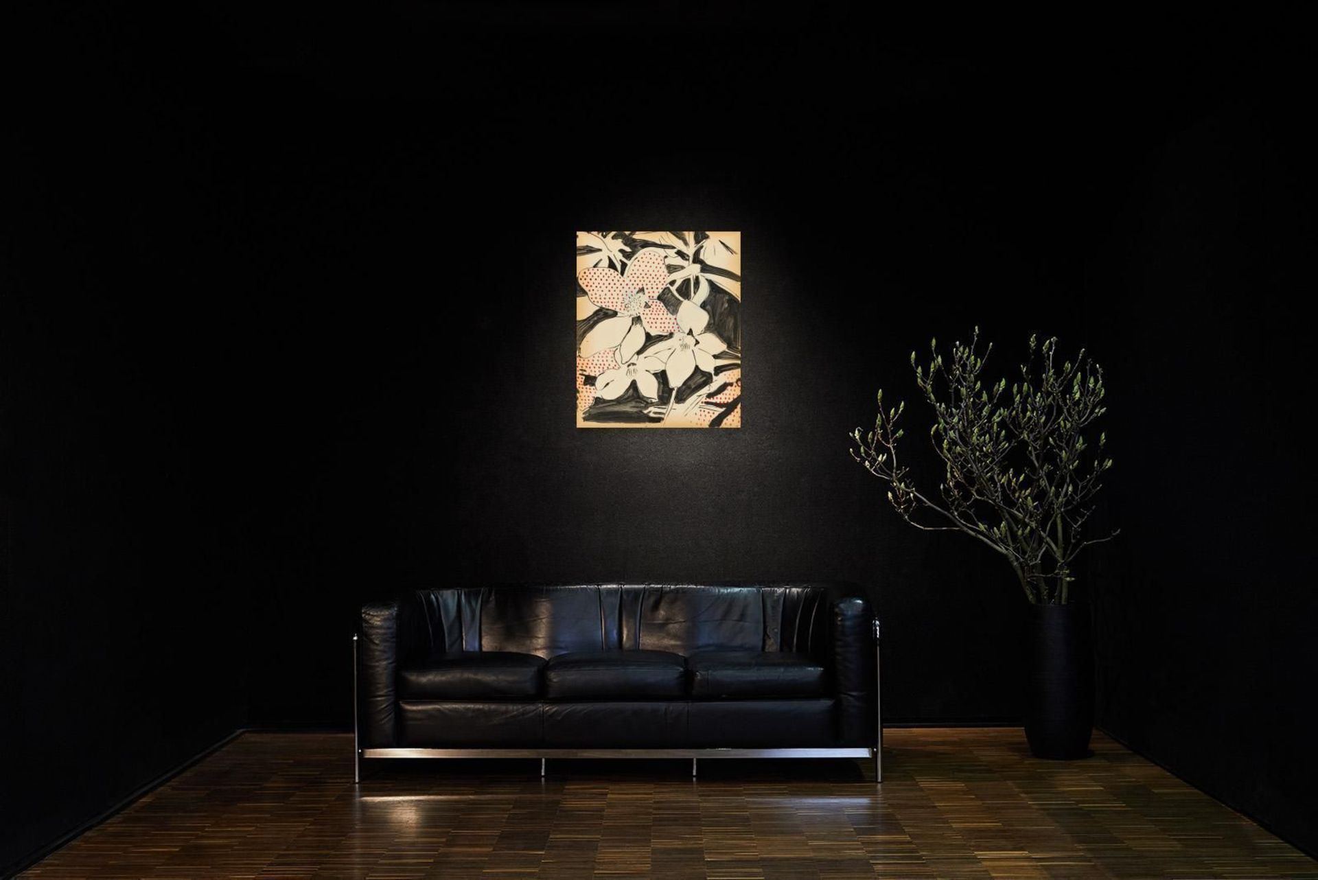 Sigmar Polke: Untitled (Blumen) - Image 3 of 3