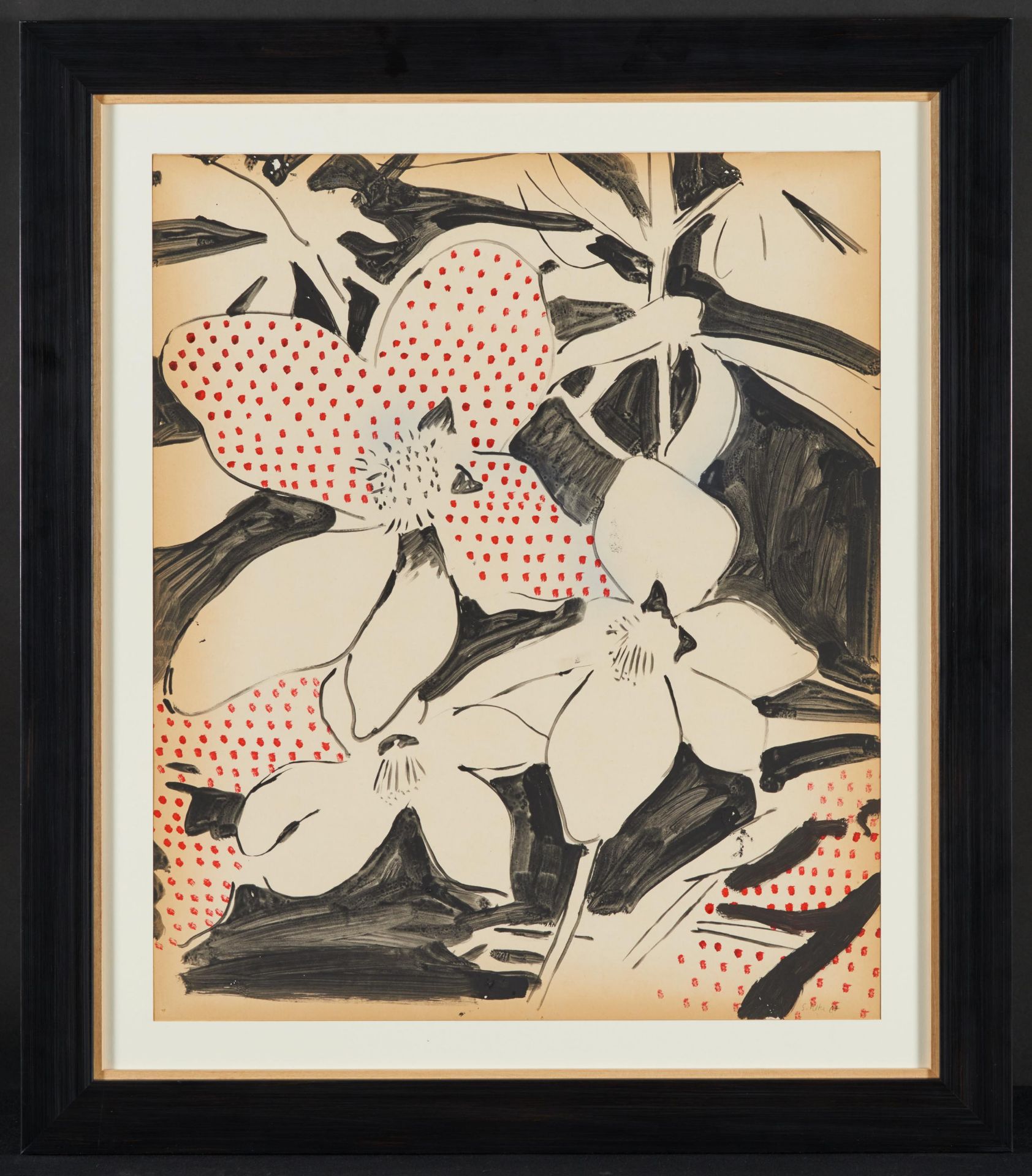Sigmar Polke: Untitled (Blumen) - Image 2 of 3