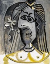 Pablo Picasso: Buste de femme