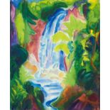 Fritz Schaefler: Wasserfall 1