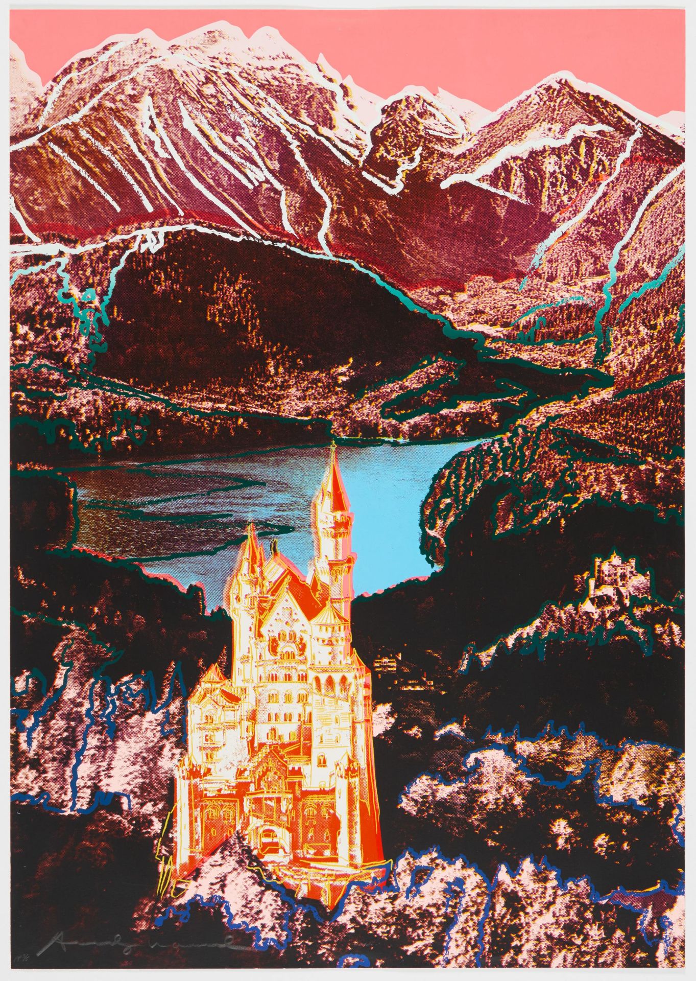 Andy Warhol: Neuschwanstein - Image 2 of 4