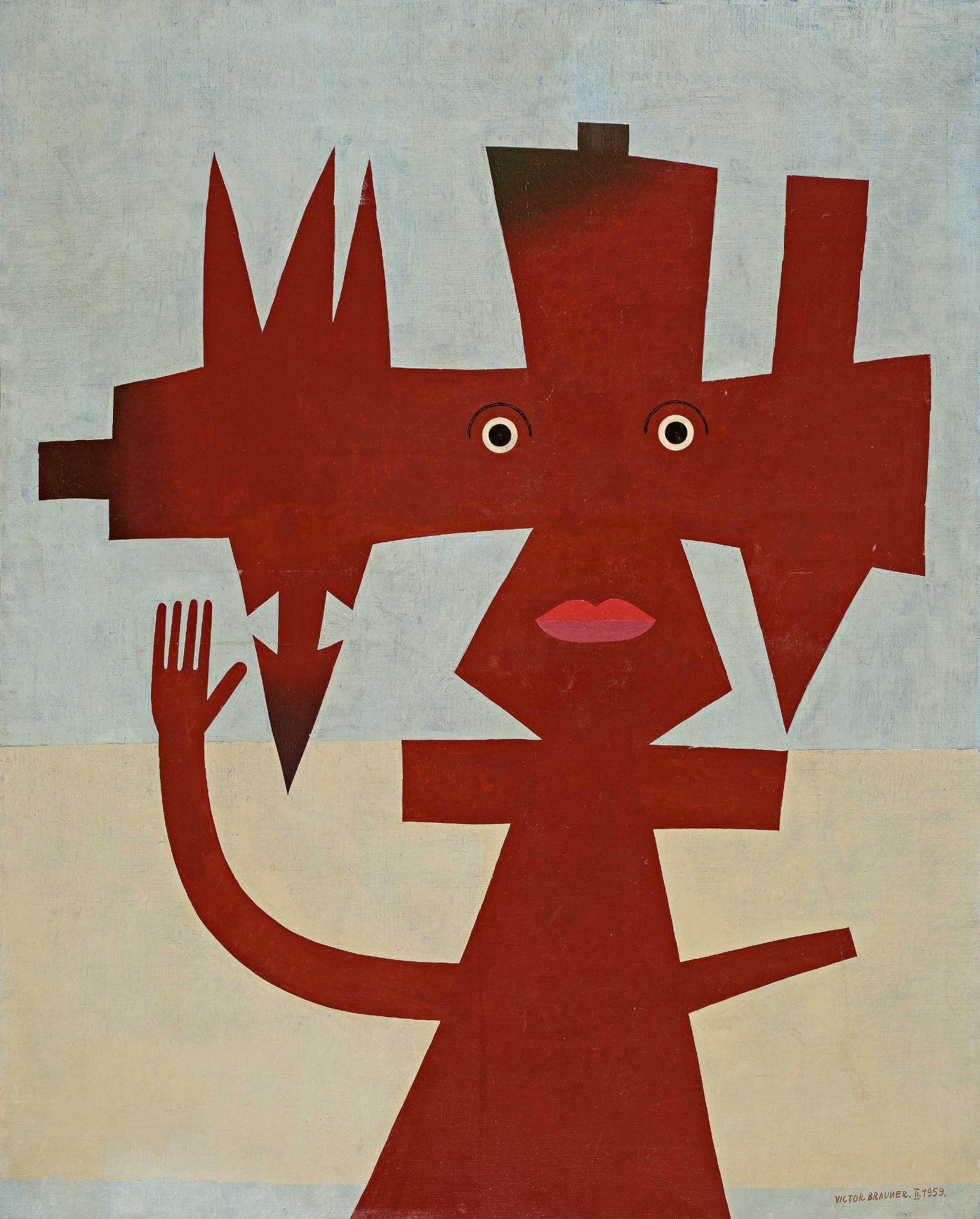 Victor Brauner: "Outil Spirituel III"