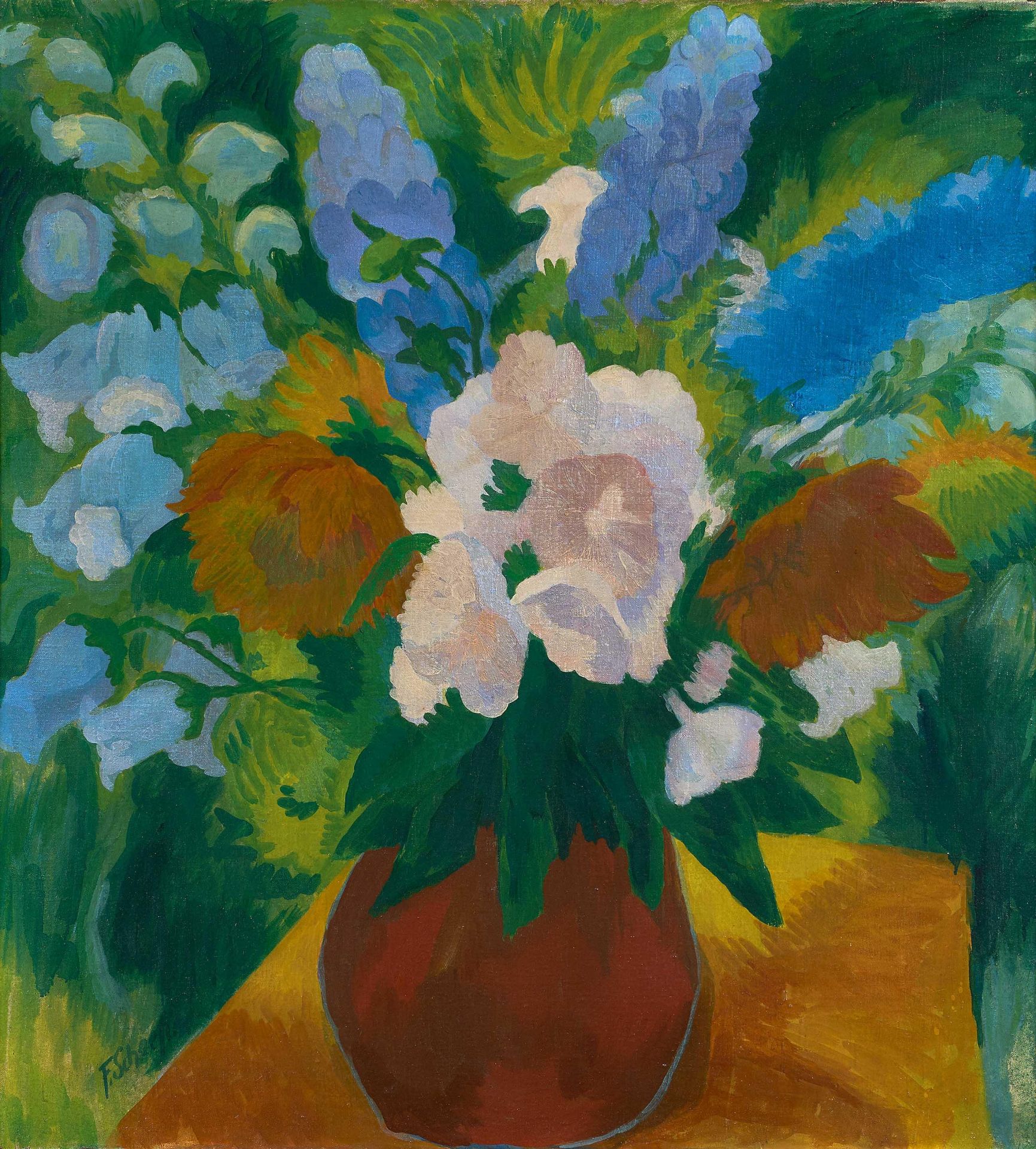 Fritz Schaefler: Blumenbild 3