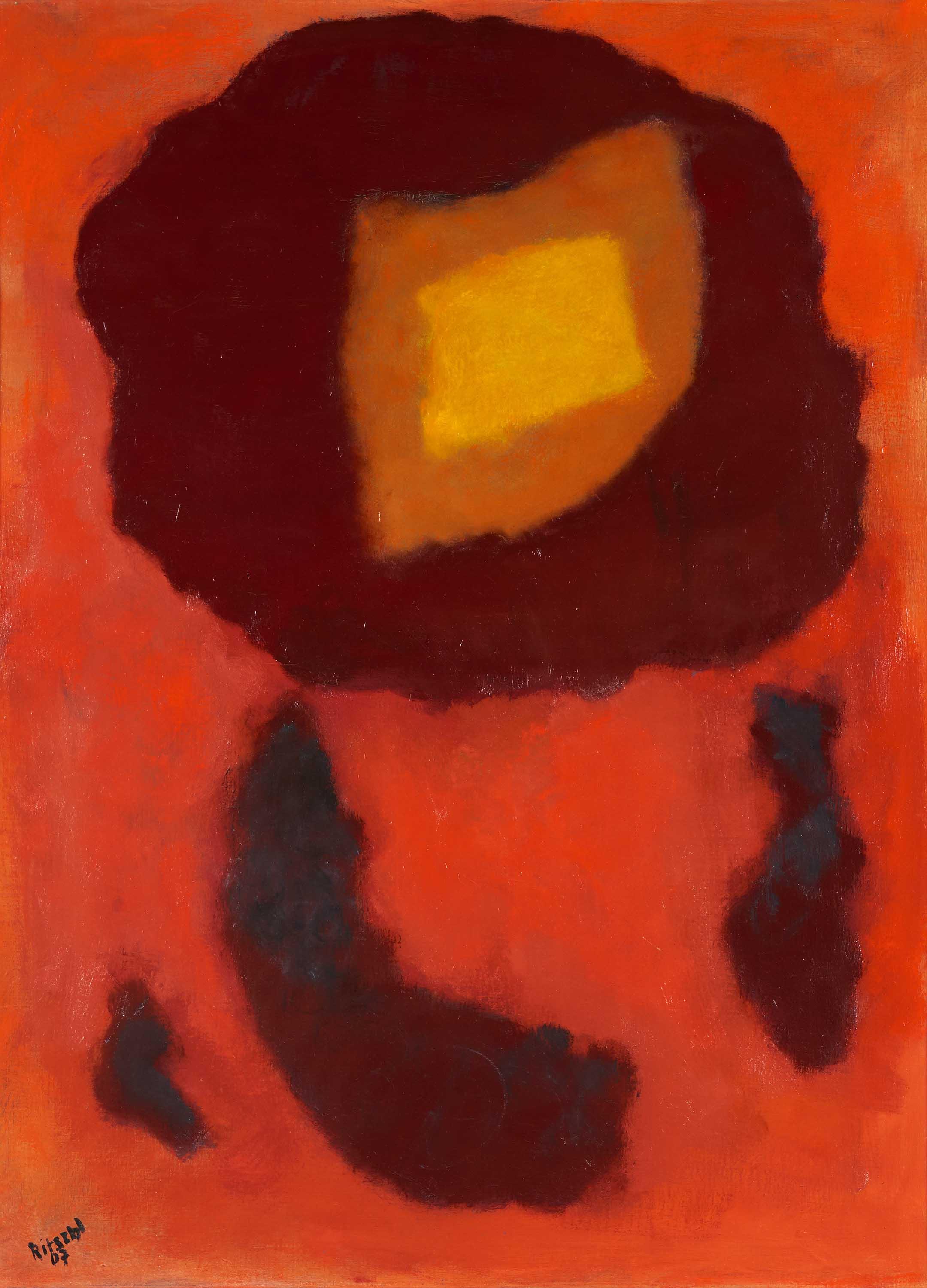 Otto Ritschl: "Komposition 1967/23"