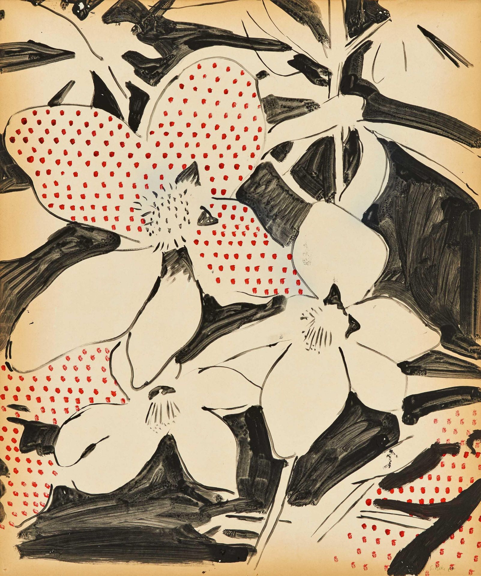 Sigmar Polke: Untitled (Blumen)