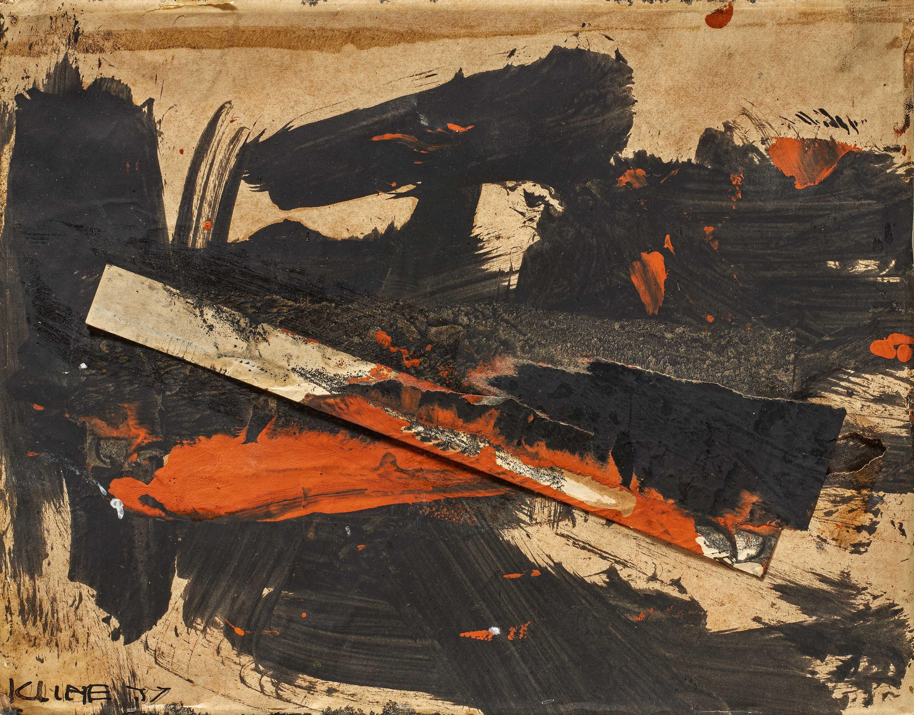 Franz Josef Kline: Untitled