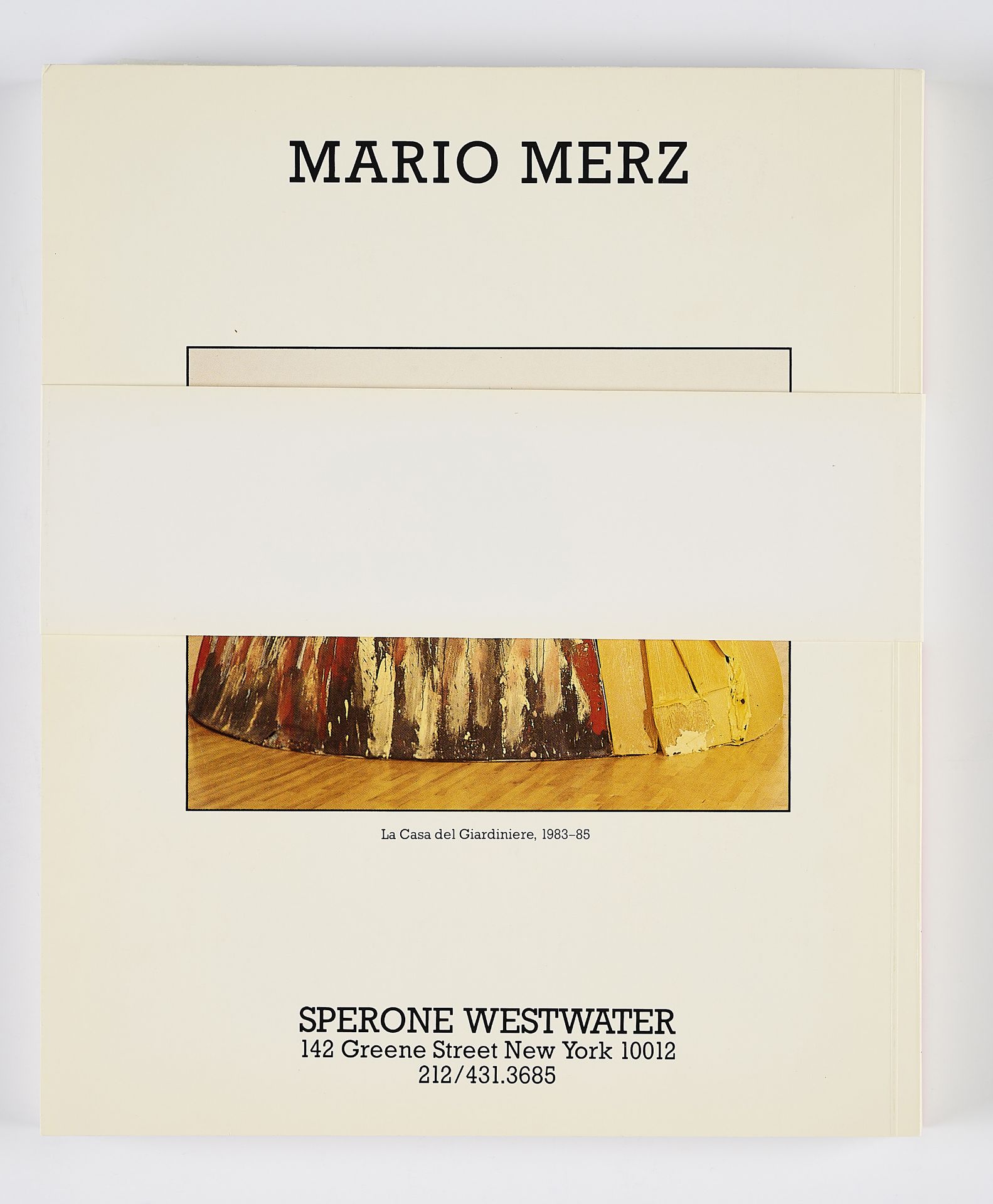 Mario Merz: Ohne Titel (für Parkett 15) - Bild 4 aus 4