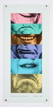John Baldessari: Six Colorful Expressions (Frozen) (für Parkett 29)