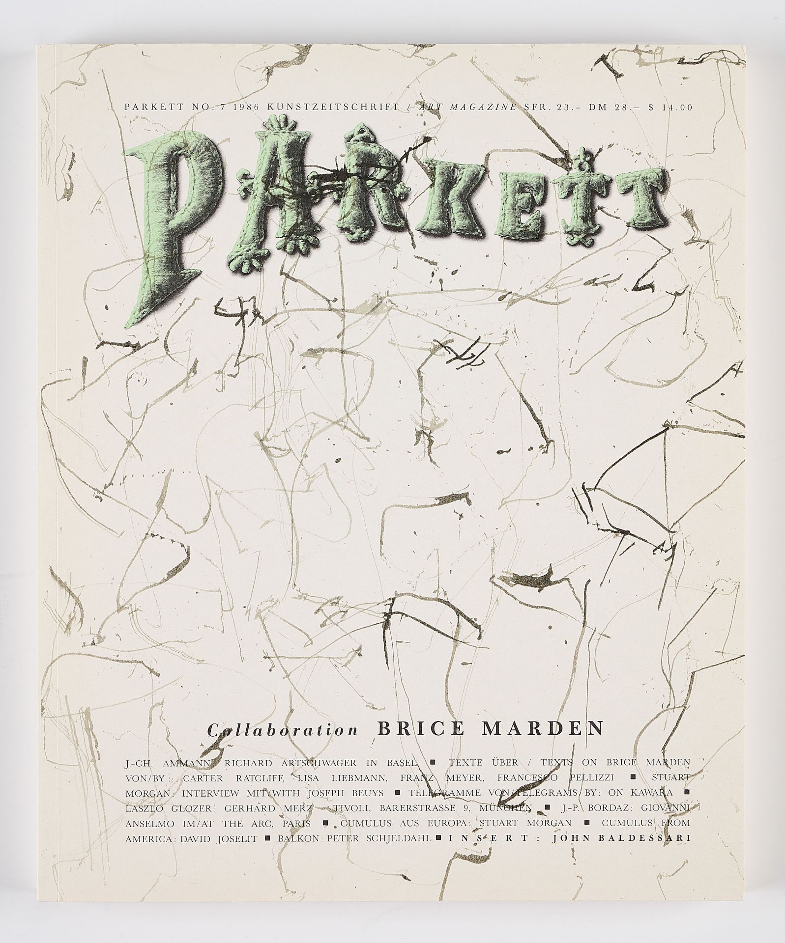 Brice Marden: Etching for Parkett (für Parkett 7) - Image 4 of 5
