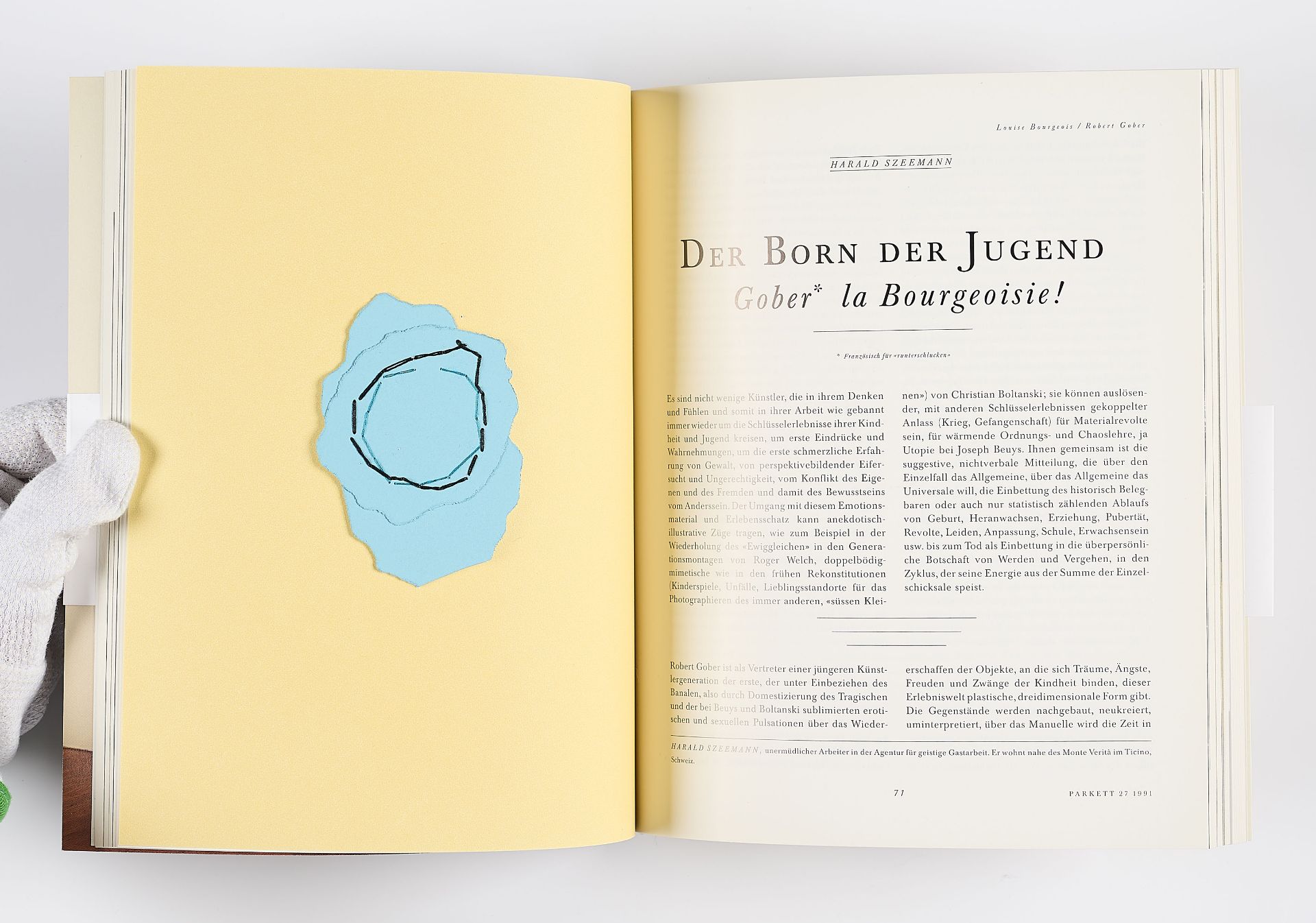Louise Bourgeois: Reparation (für Parkett 27) - Image 3 of 5
