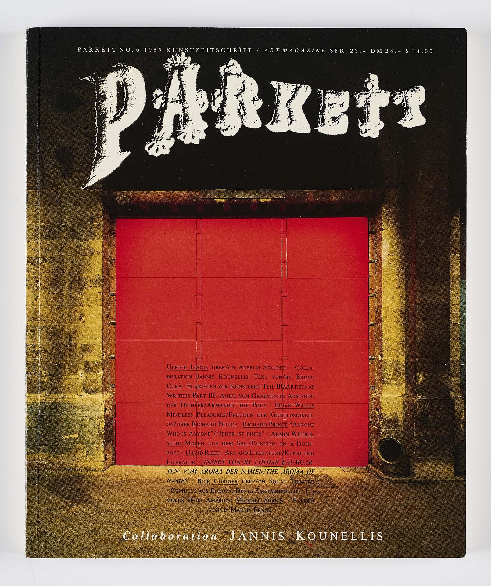 Jannis Kounellis: Ohne Titel (für Parkett 6) - Image 2 of 3