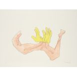 Maria Lassnig: A Pair of Gloves (für Parkett 85)