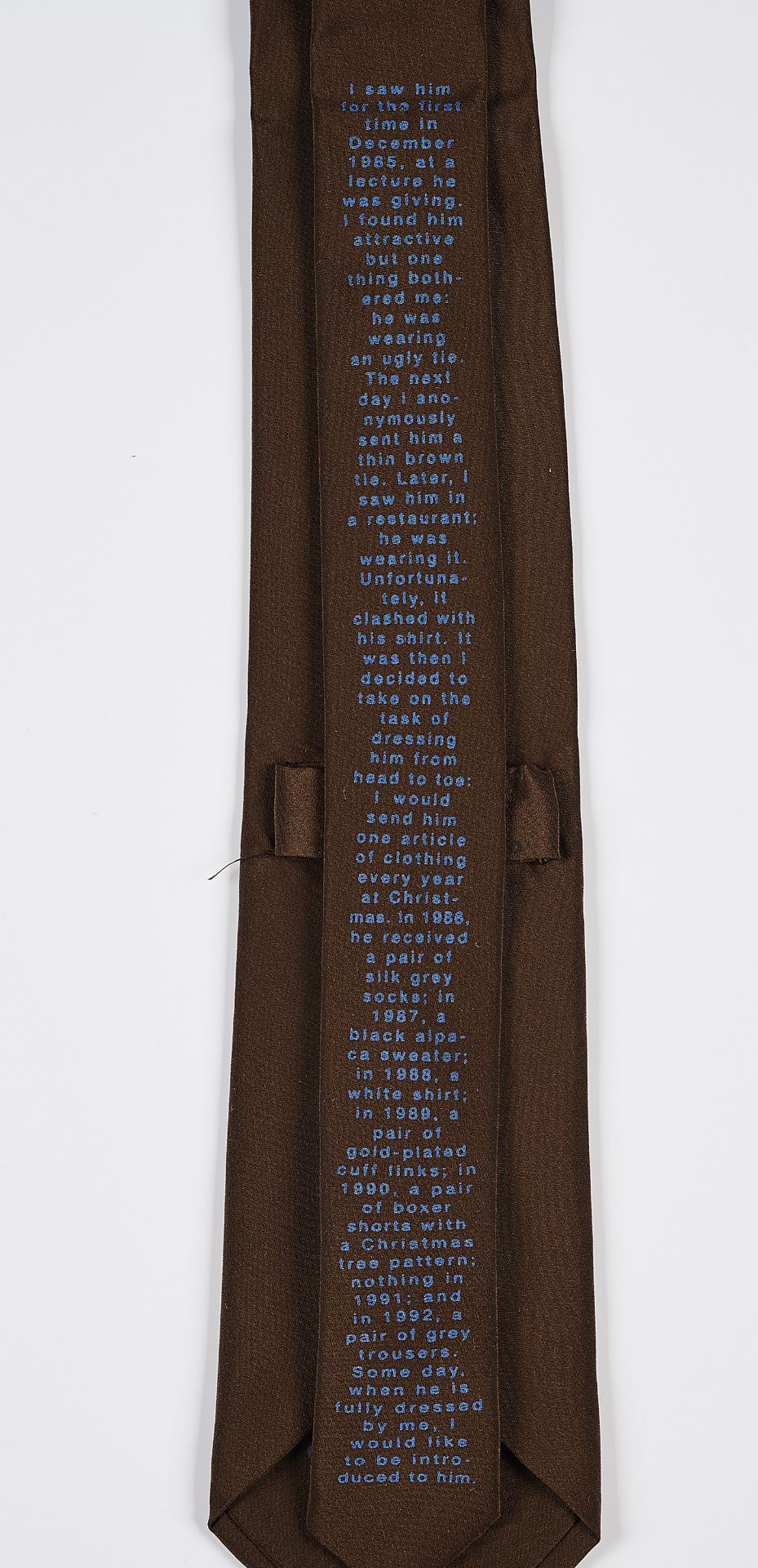 Sophie Calle: The Tie (für Parkett 36) - Bild 3 aus 5