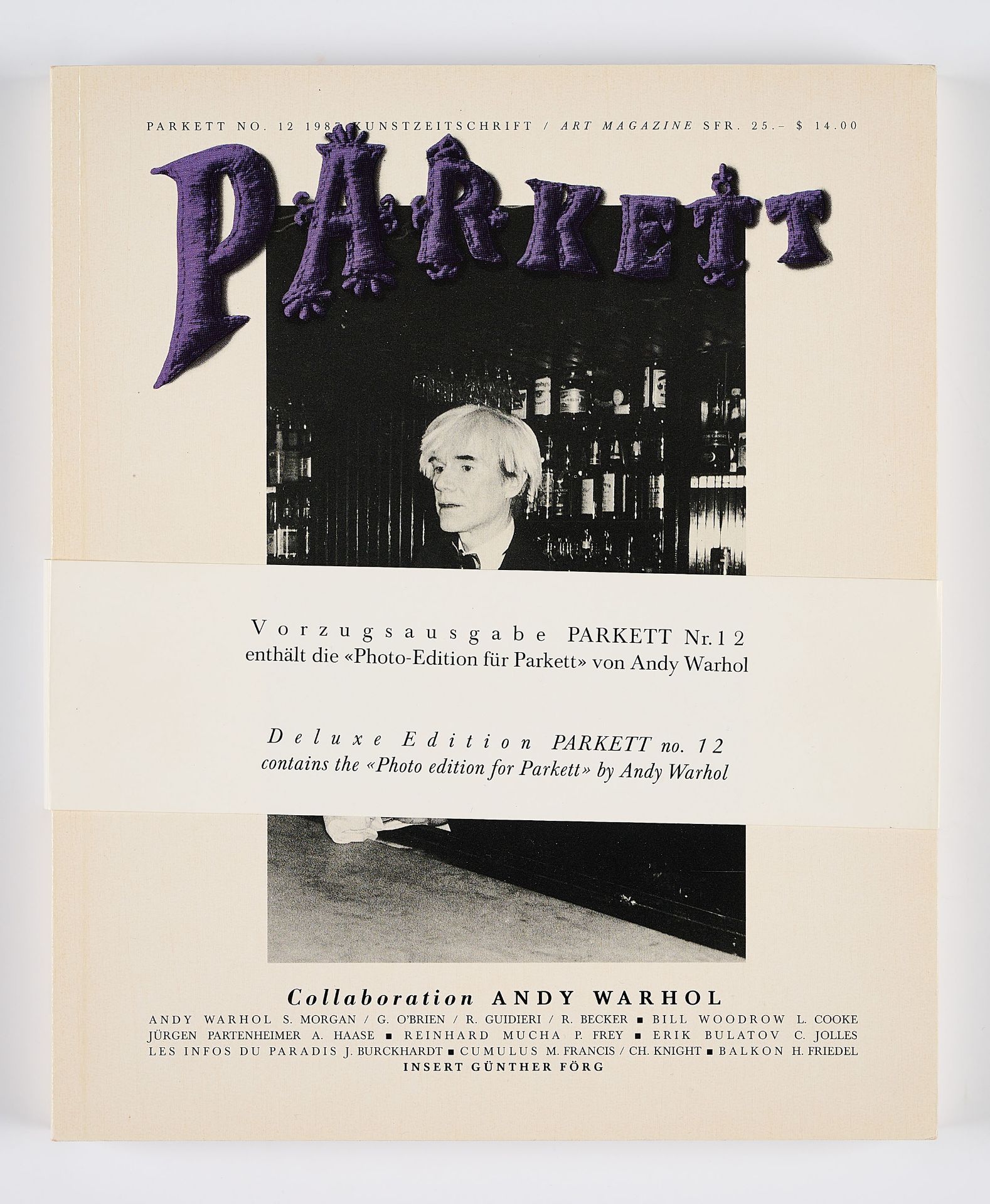 Andy Warhol: Photo-Edition for Parkett (für Parkett 12) - Image 5 of 6