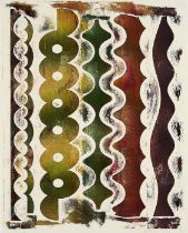 Philip Taaffe: Lineament Monotypes (für Parkett 26)