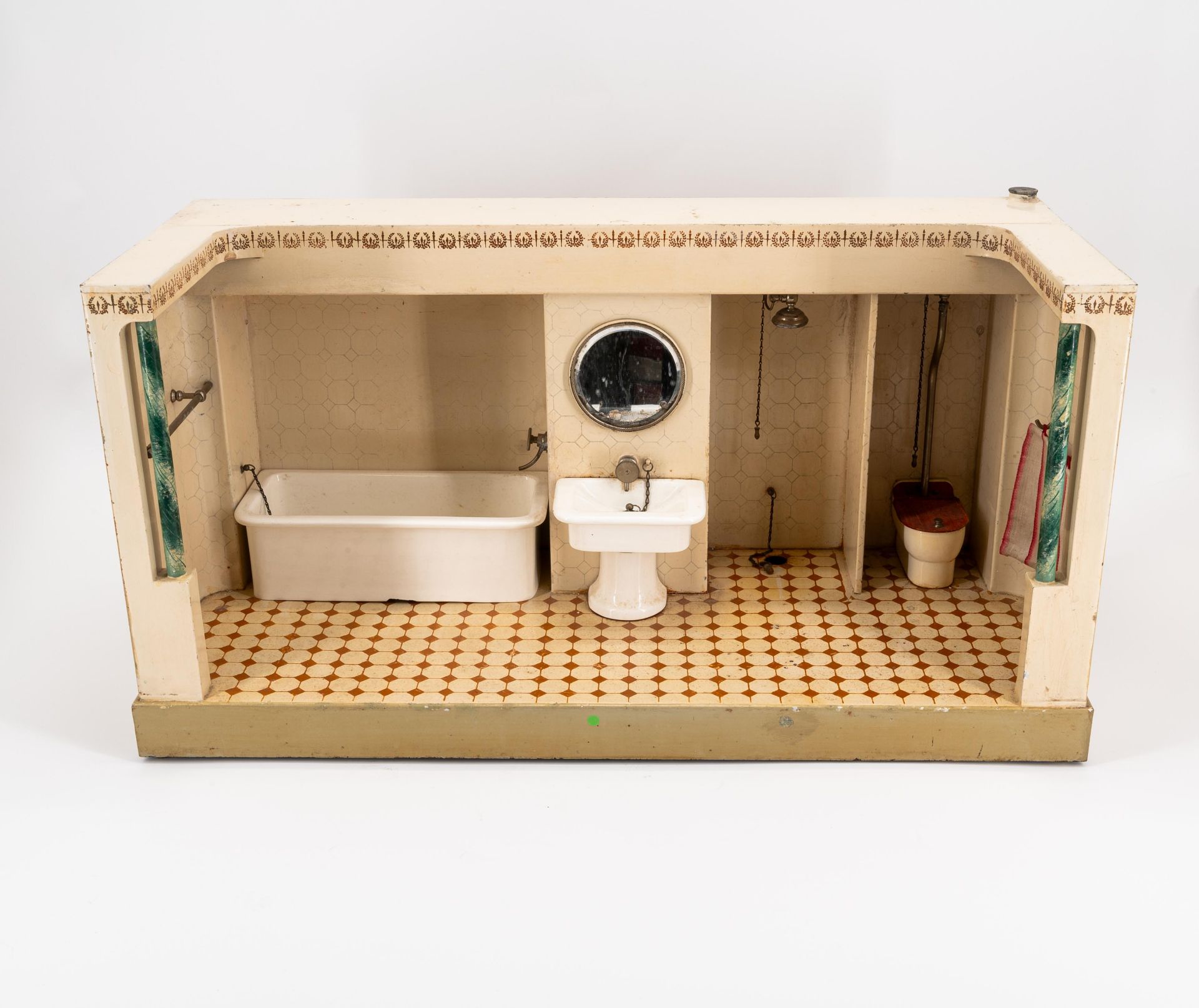 Presumably Germany: MINIATURE BATHROOM - Image 2 of 5