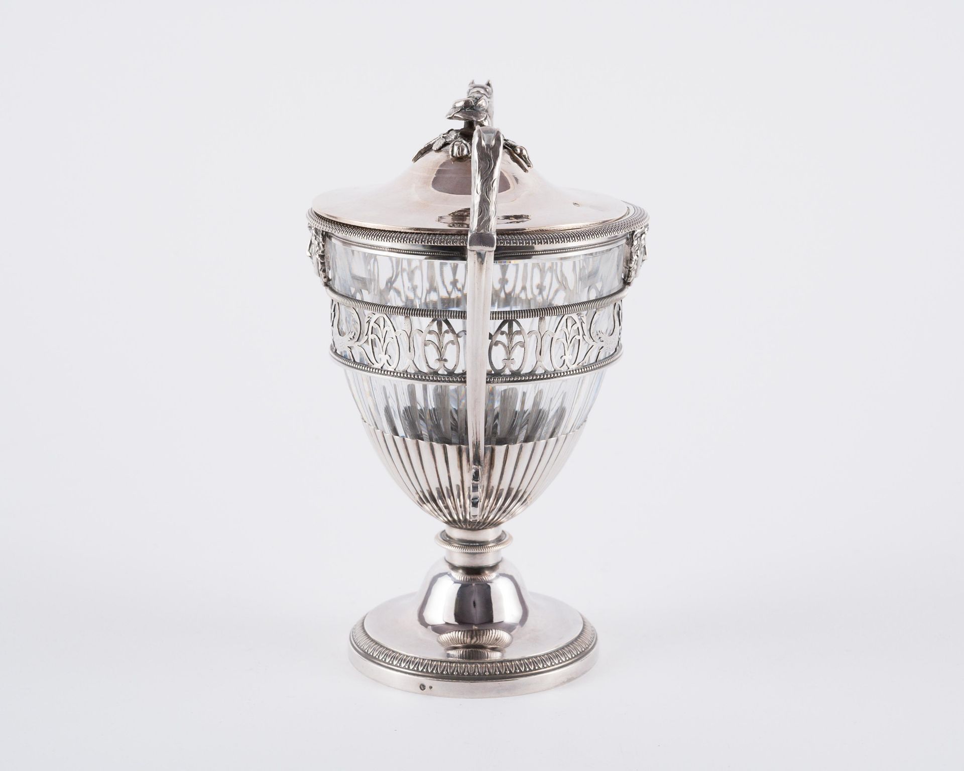 Nicolas-Richard Masson: FOOTED-SILVER SUGAR VESSEL WITH MASCARONS - Image 2 of 6