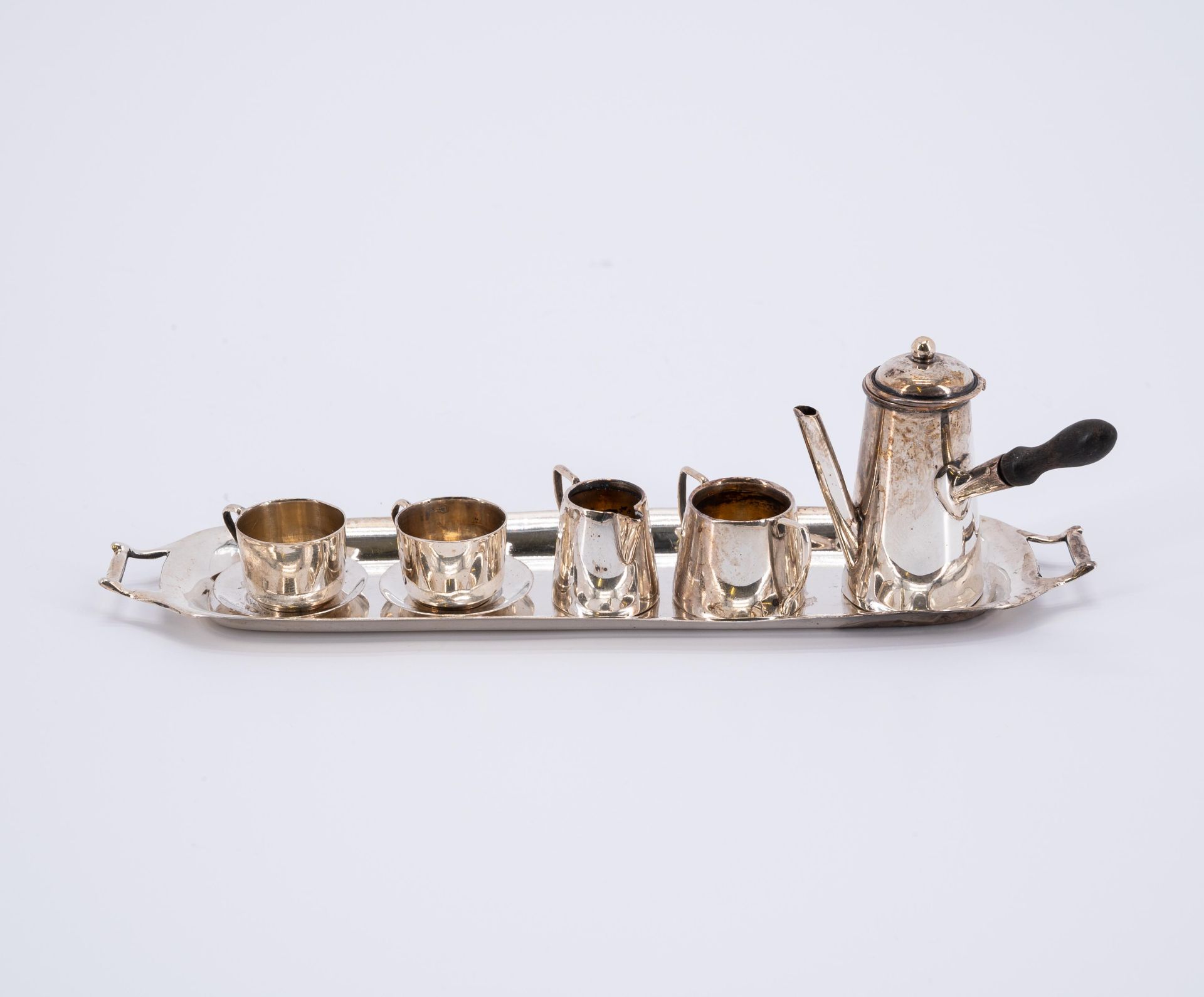ENSEMBLE OF 15 SILVER MINIATURE OBJECTS - Image 2 of 9
