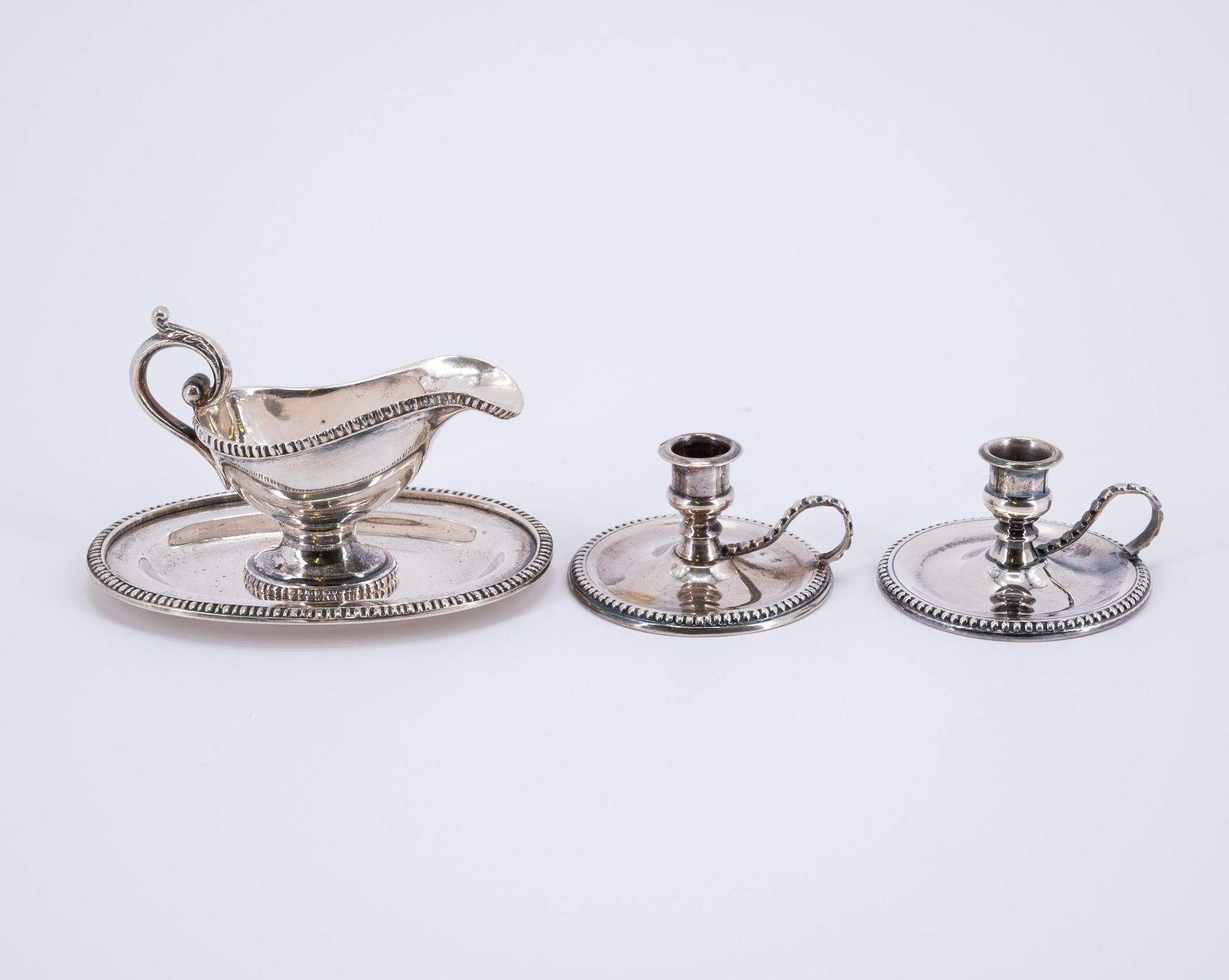 ENSEMBLE OF 15 SILVER MINIATURE OBJECTS - Image 4 of 9